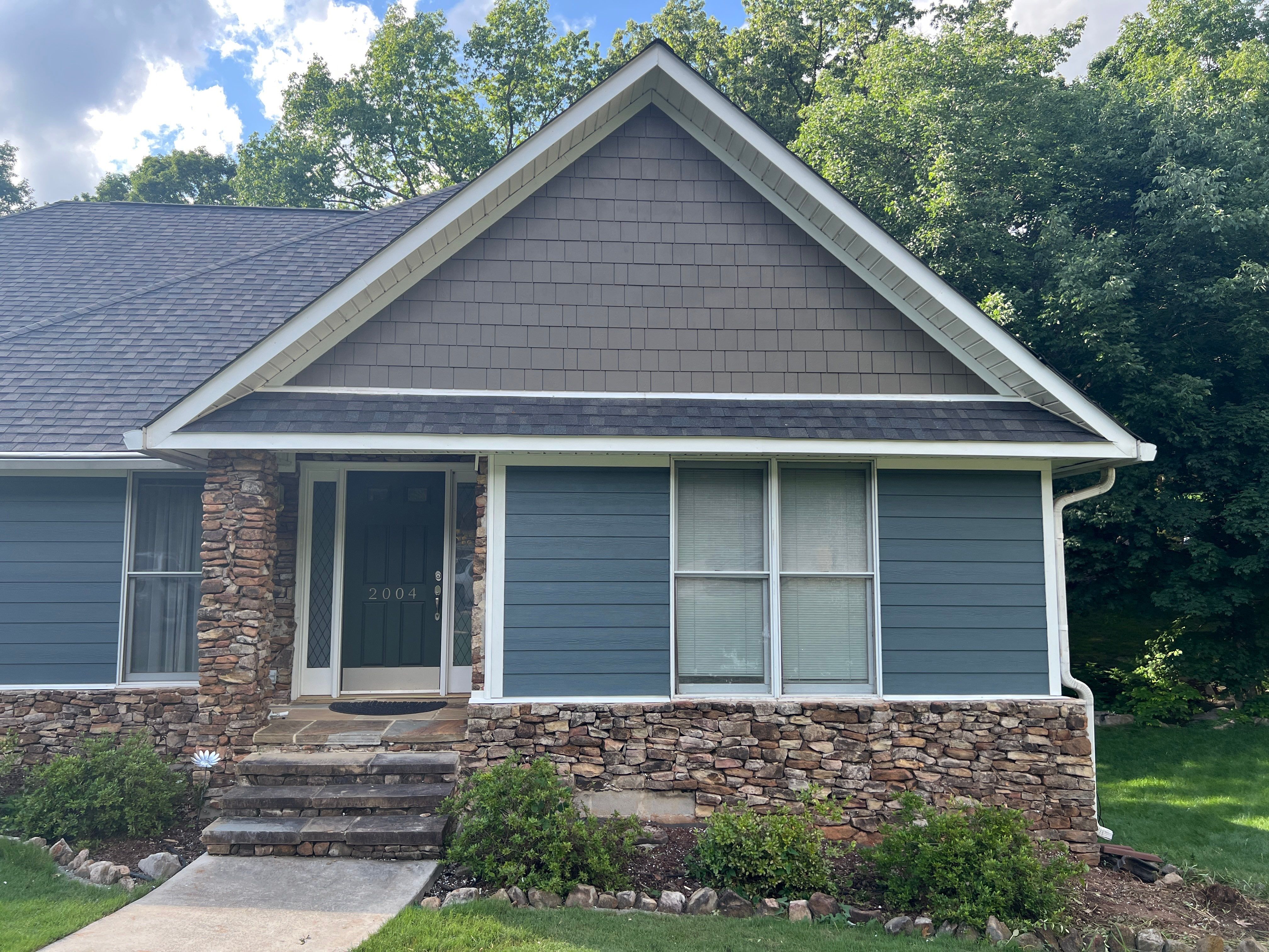 EIFS Replacement Using Hardie Plank by Freedom Exteriors
