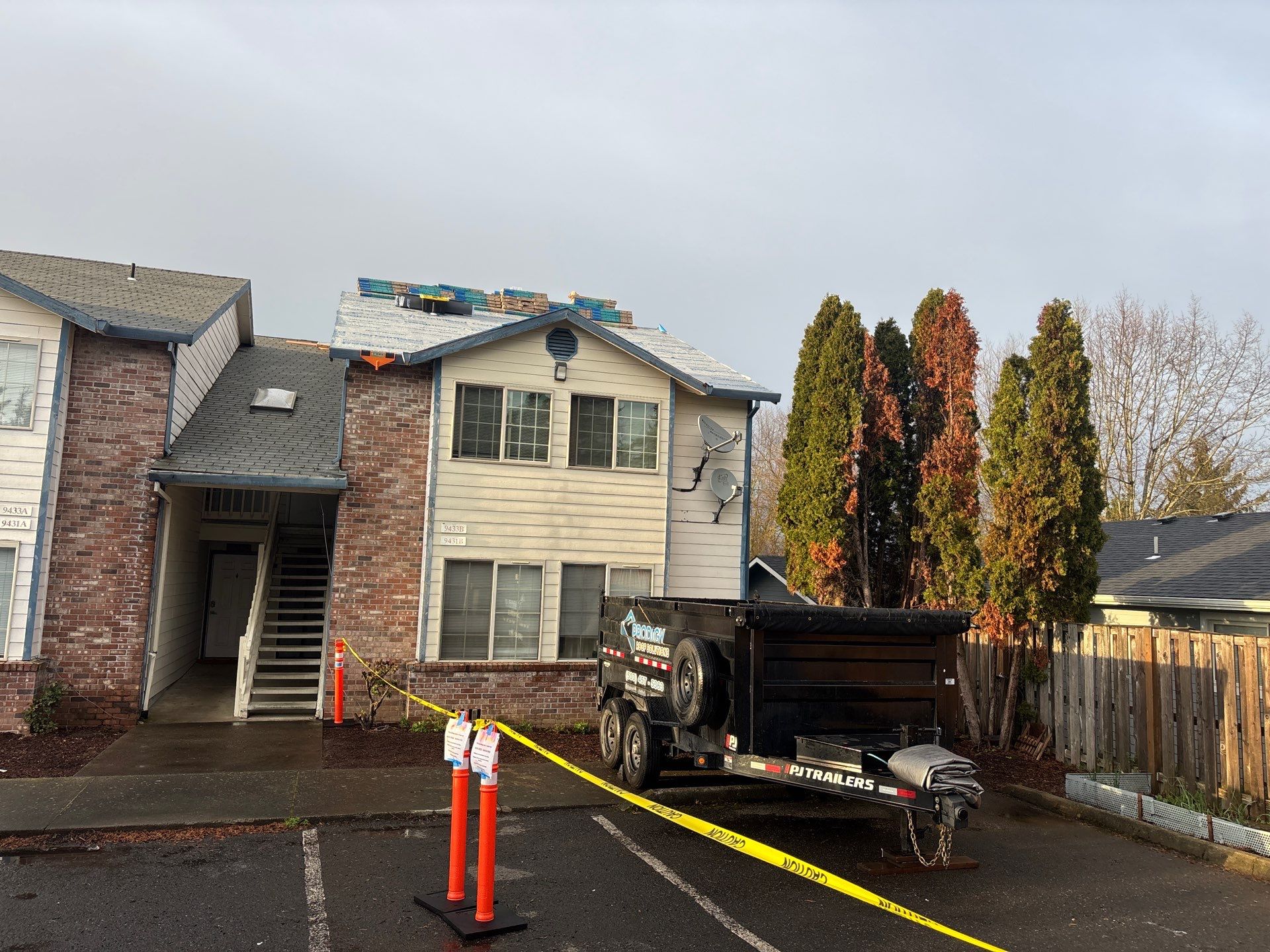 Apartment Complex Roof Replacement by Prodigy Roof Solutions
