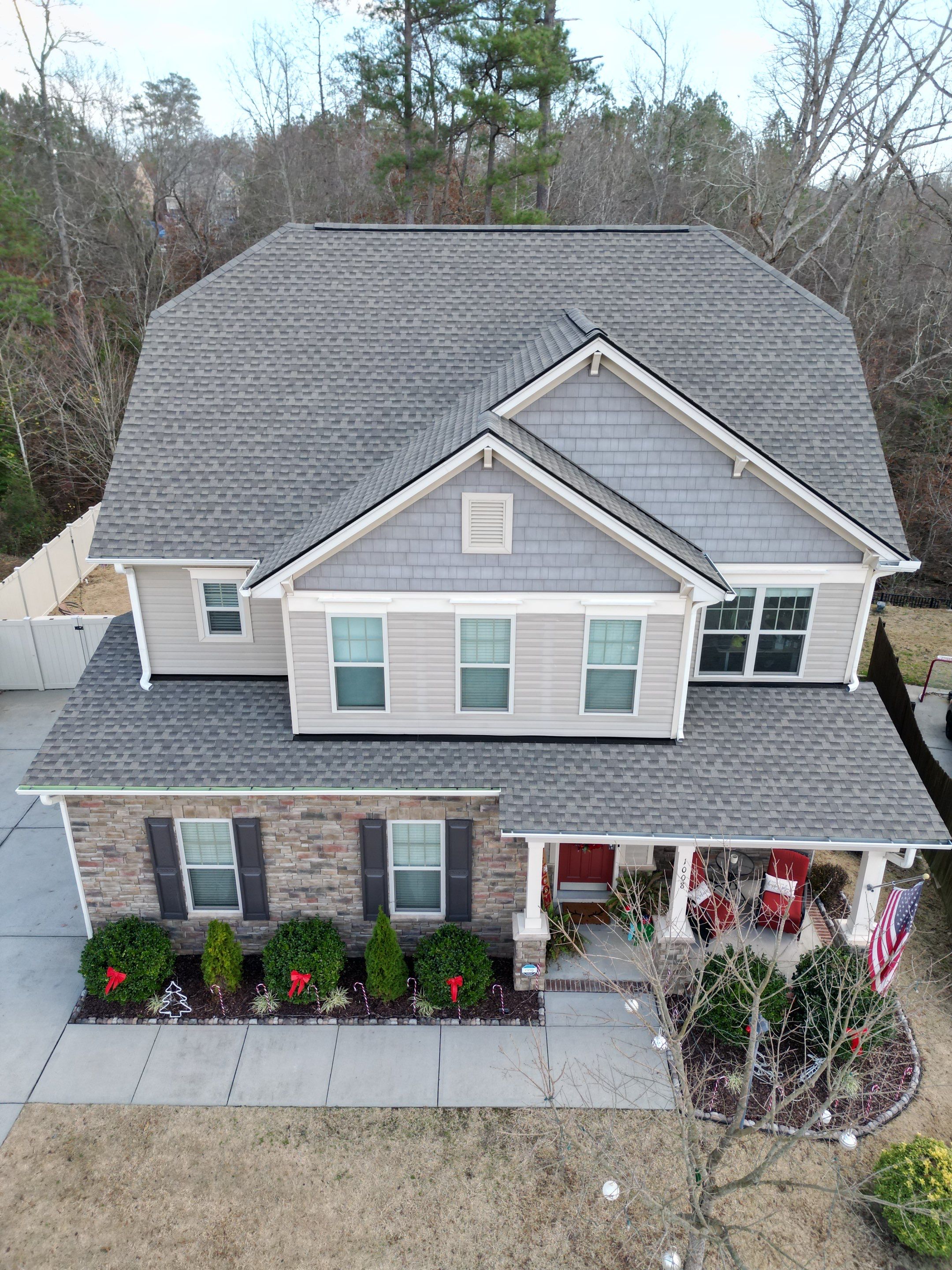 Roof Replacement - GAF Timberline HDZ Weathered Wood  by Pro Performance Roofing