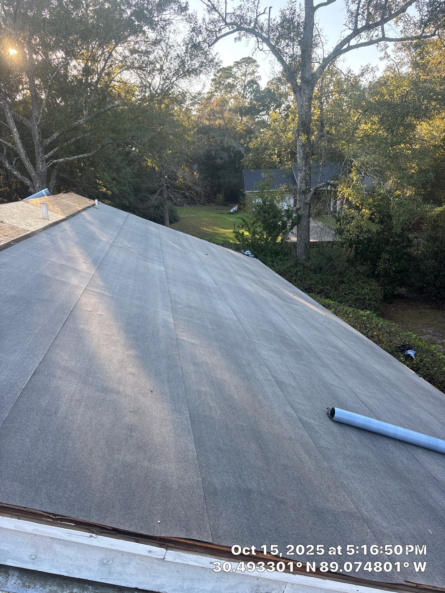 Another Fortified roof work by Husband Roofing & Contracting