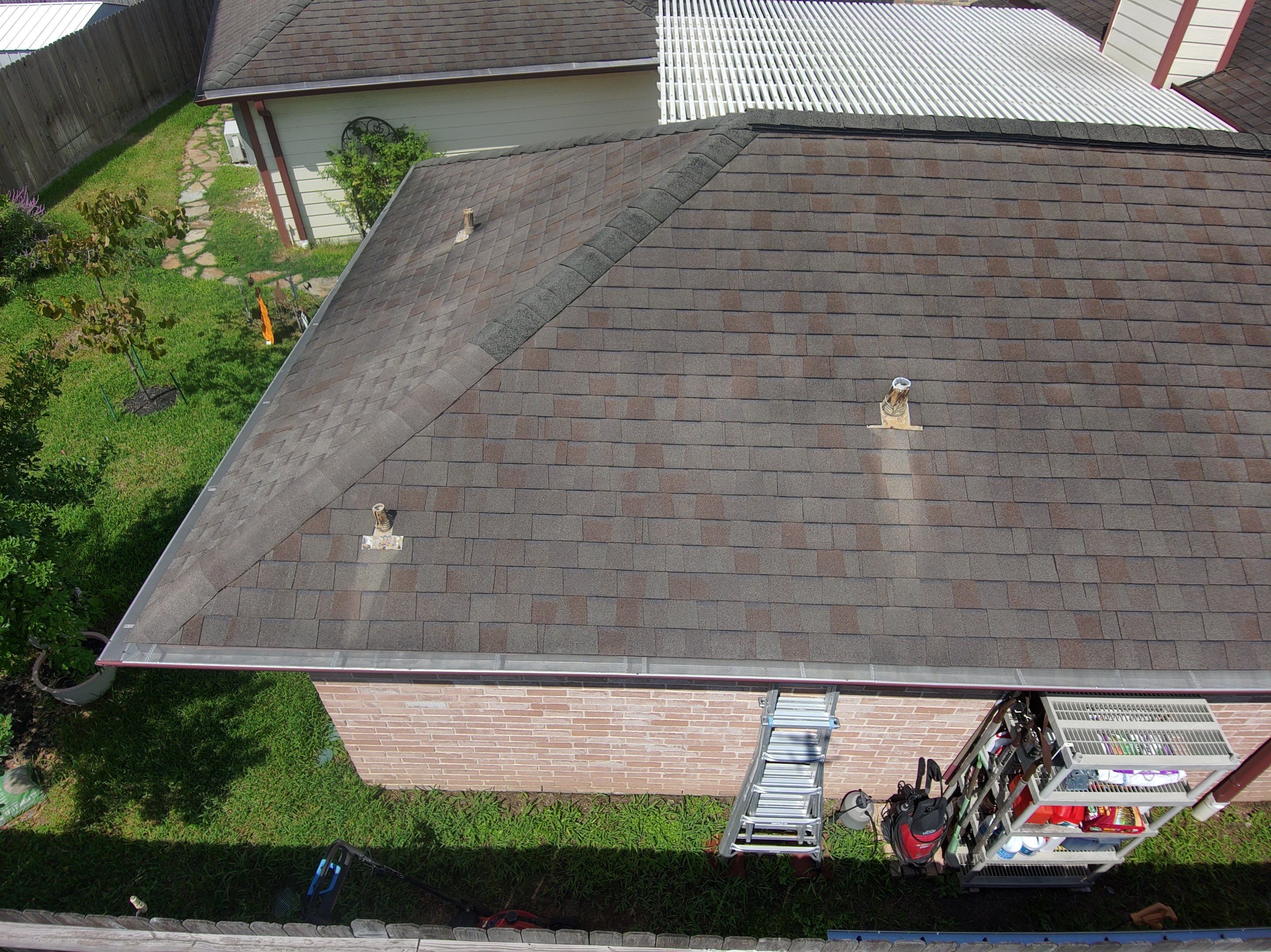Residential Roofing Installation using Owen's Corning Duration (Lifetime) Shingles by Roof Repair Company