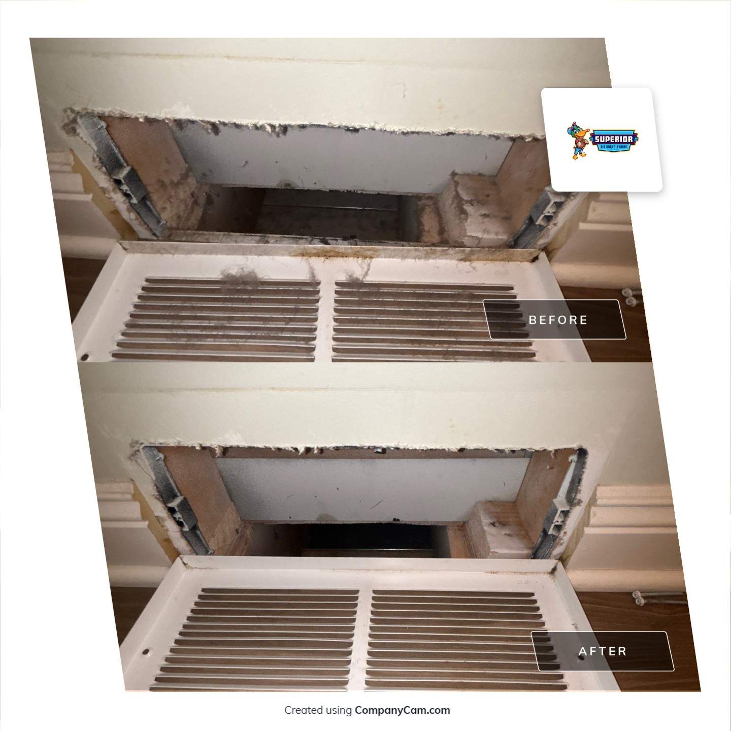 Air Duct Cleaning With a Vacuum Truck in Canfield, OH by Superior Air Duct Cleaning