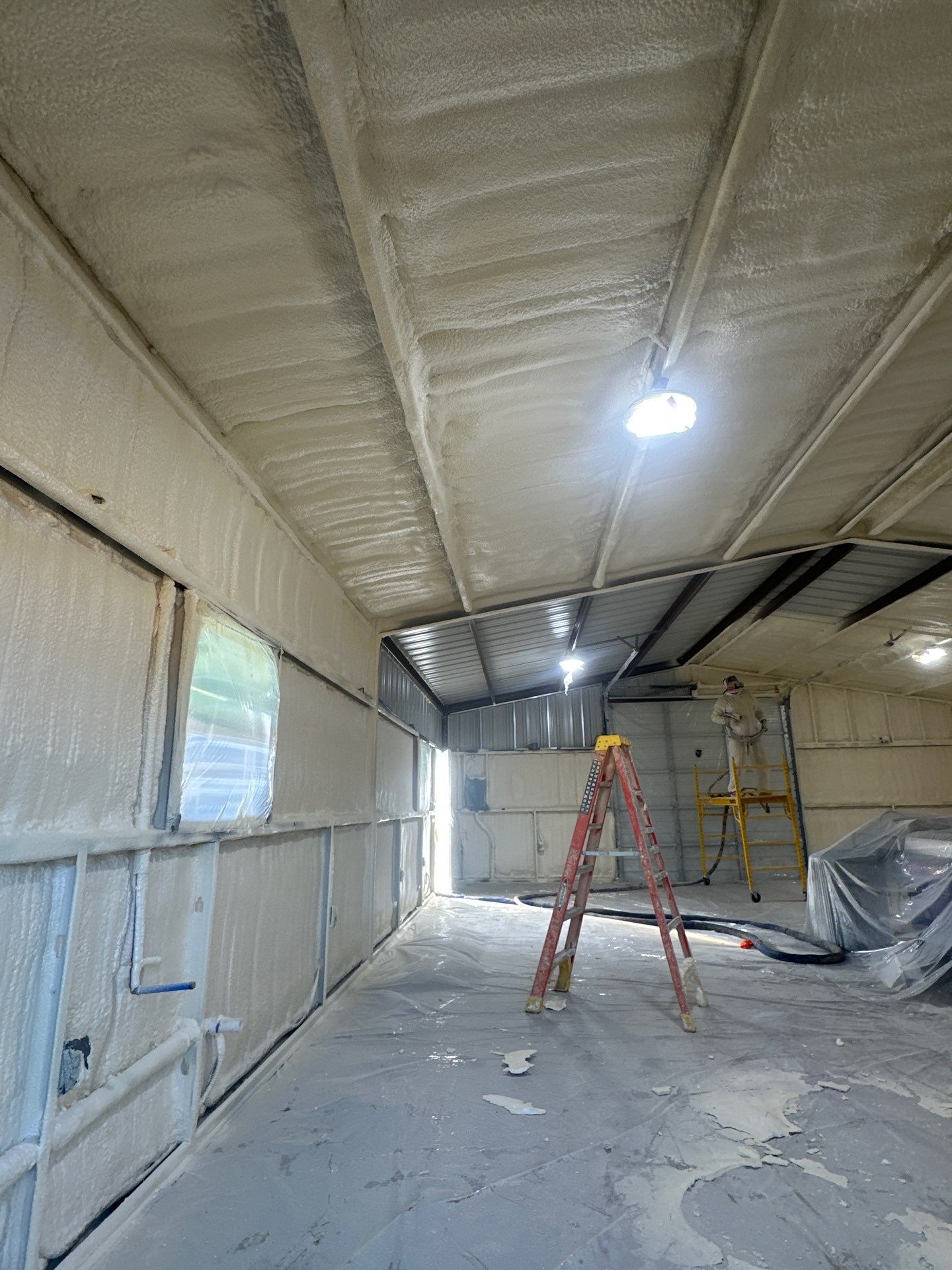 2" Close cell spray foam insulation  by Apex Insulation Solutions