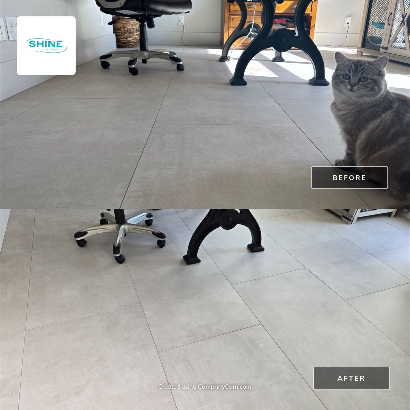 Project in Esperanza Boerne Texas by SHINE Tile and Grout Cleaning