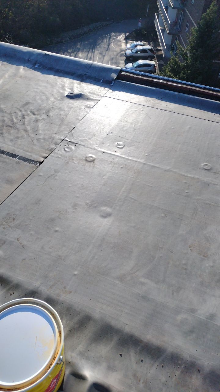Commercial flat roof parma by Absolute Roofing and Construction
