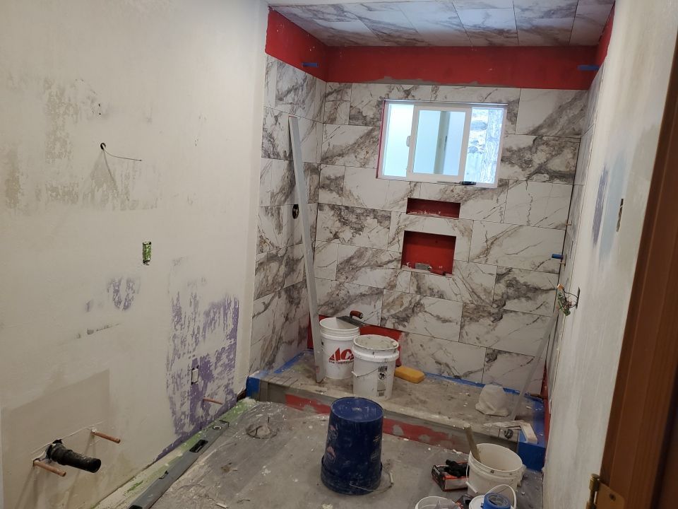 Bathroom Remodel by The Tahoe Tradesman