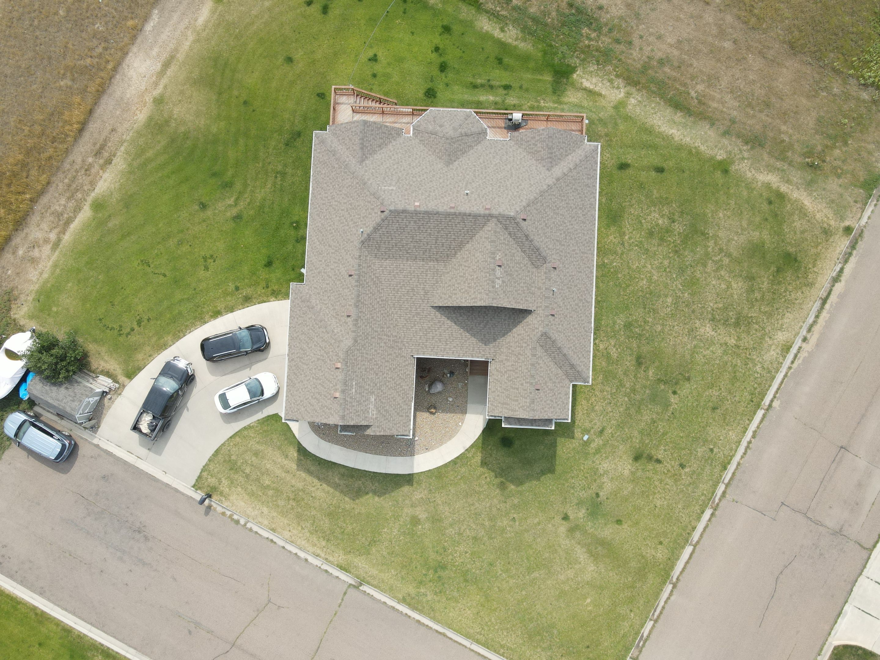 Residential Roofing Installation using GAF Shingles in Havre, MT by swagg construction