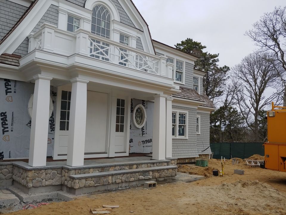 Gutter Installation using 4x6 Fiberglass Gutter in Chatham, MA by Gutter Pro Enterprises