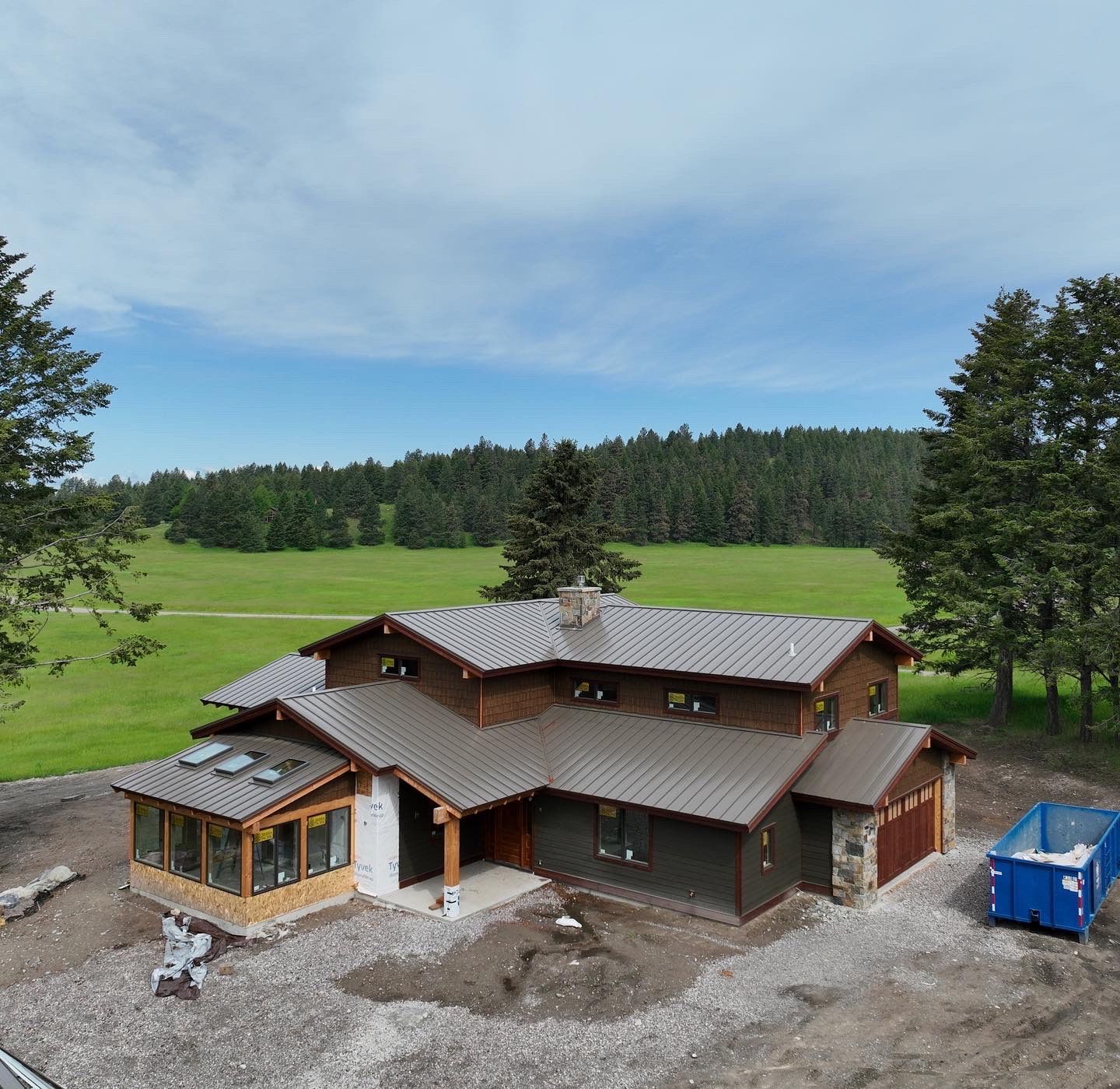 Glacier Steel - Weathered Copper (16") by Montana Roofing Solutions