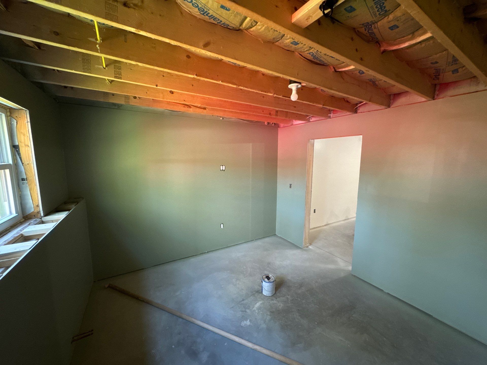 Basement Remodel by Big Pine Panting Inc