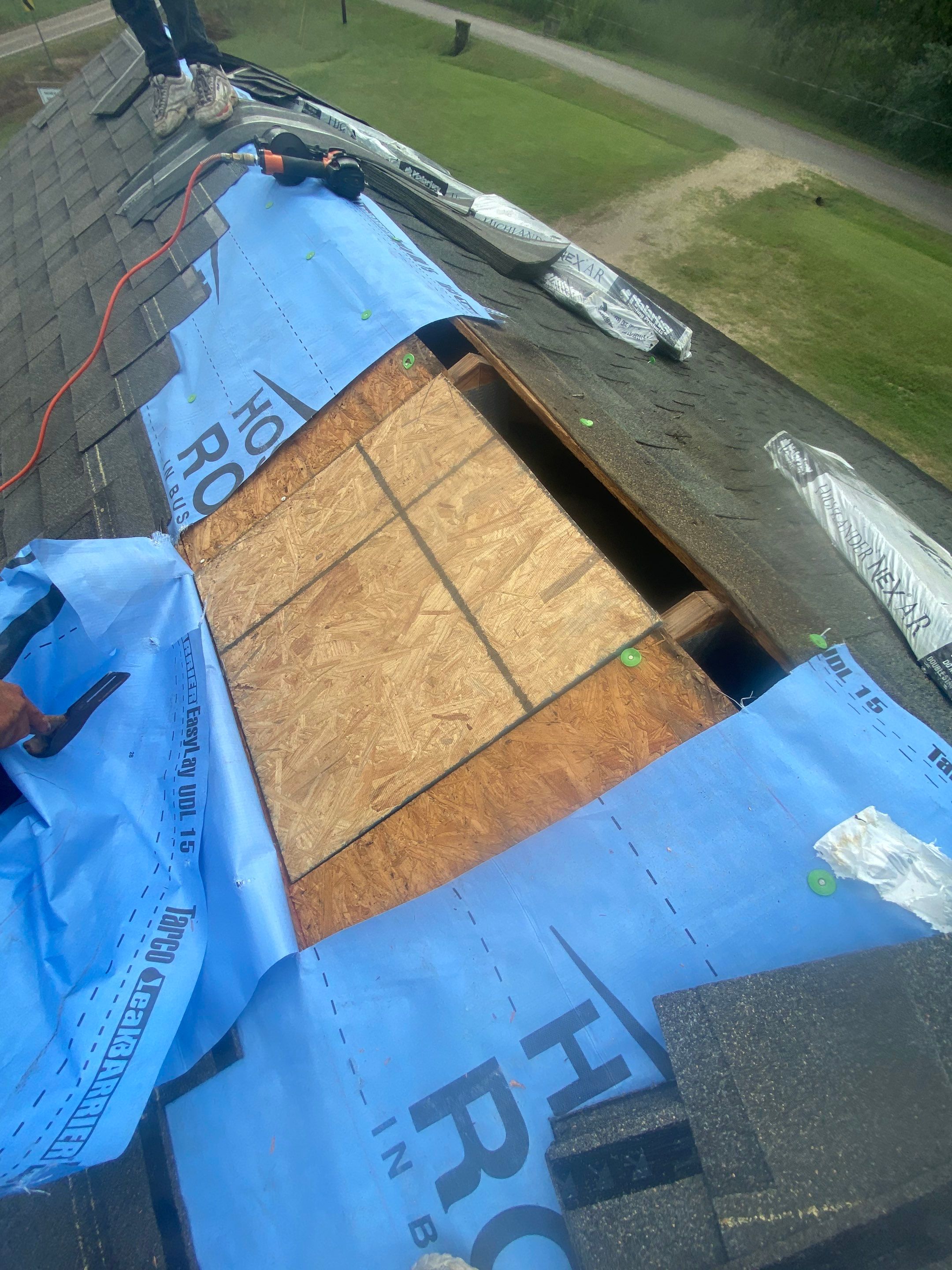 Residential Shingle Reroof using Malarkey Vista by Hostetler Roofing