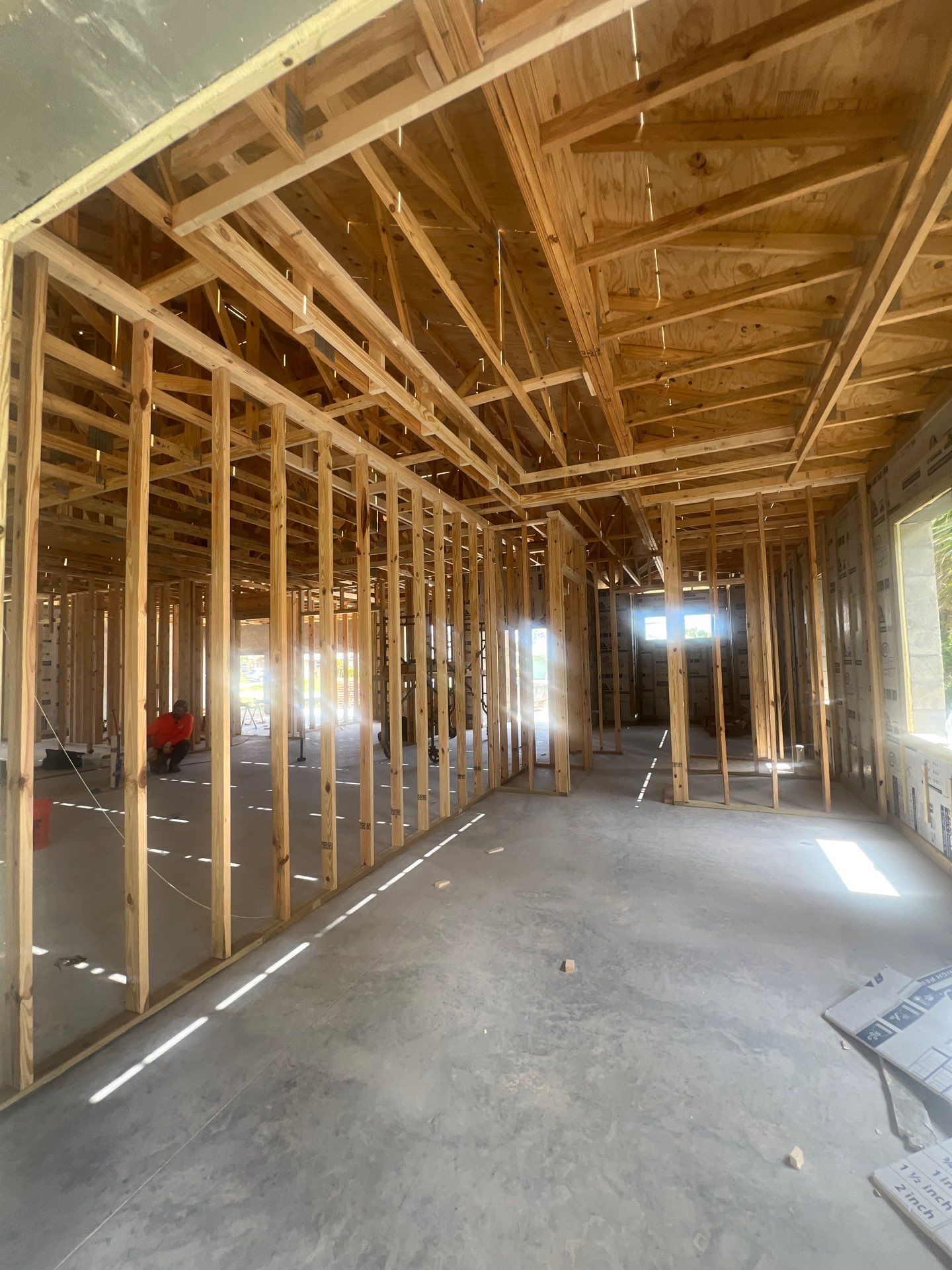 New Home Construction in Rotonda West with Masonry and Custom Framing by Smirnov Construction Inc