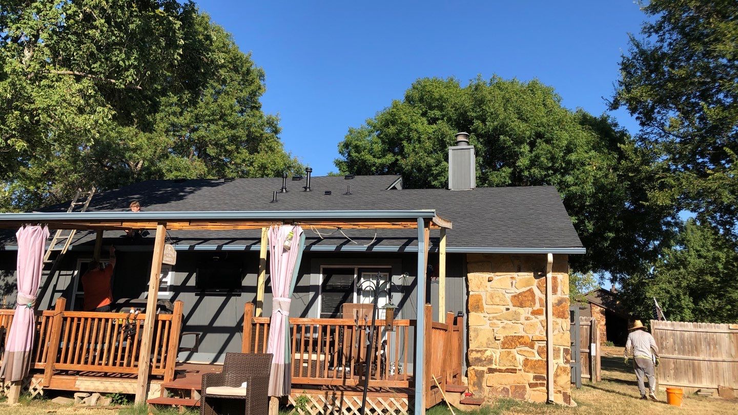 Residential Roofing Installation using GAF Natural Shadow  by A & H Roofing and Contracting, LLC