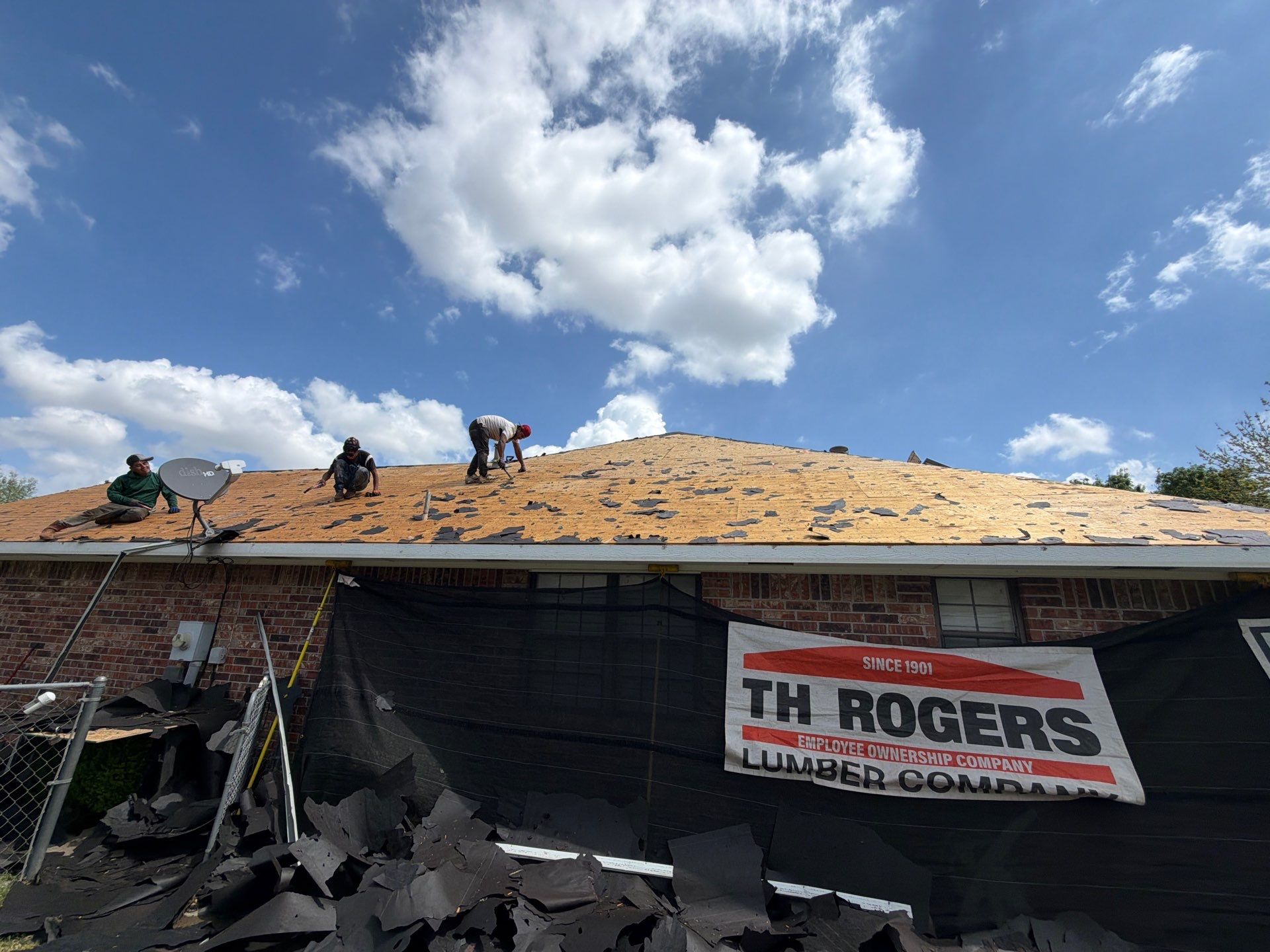 GAF Timberline Asphalt Shingle Roof Replacement in Sulphur, Oklahoma by BANA Roofing and Solar Supply