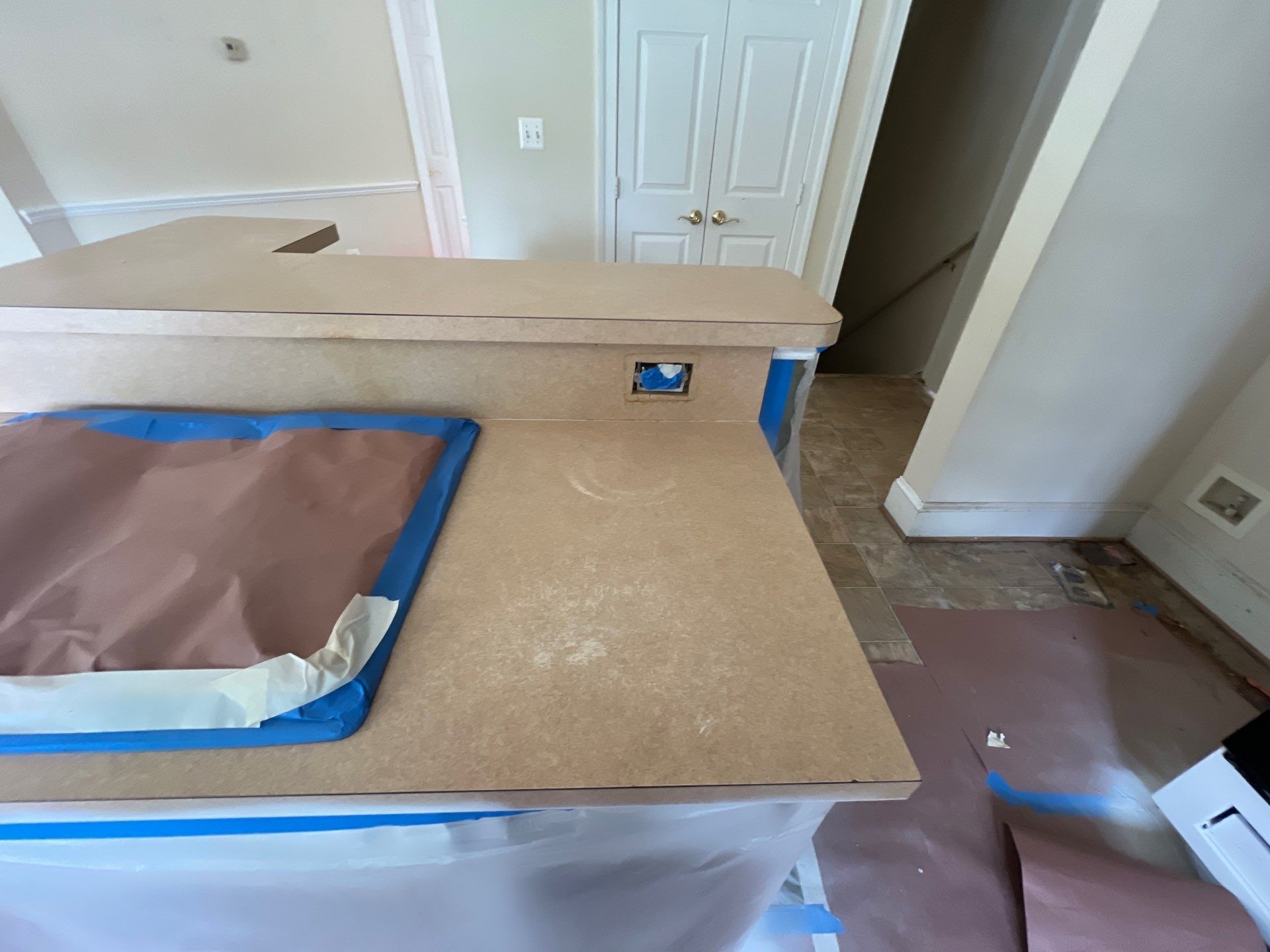 Cabinet & Countertop Refinishing in Bristow VA by Greenspring Construction Services