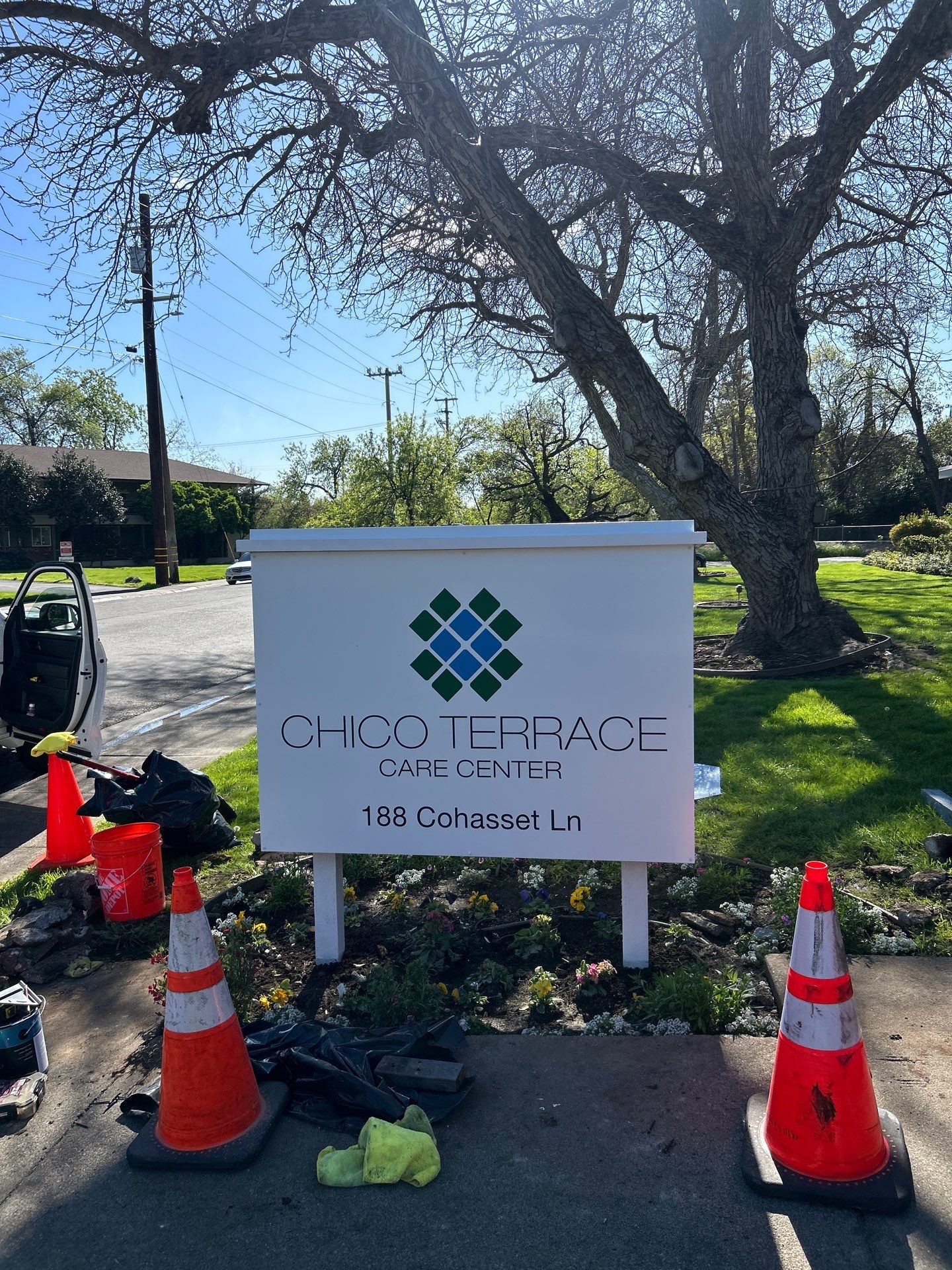 Project in Chico by Golden State Signs