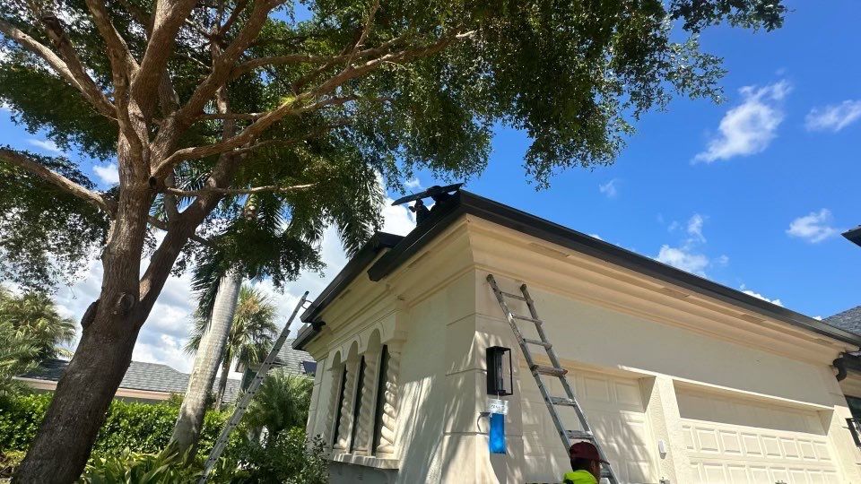 Residential Roofing Installation using Brava Slate Tile in Estero, Florida by International Roofing