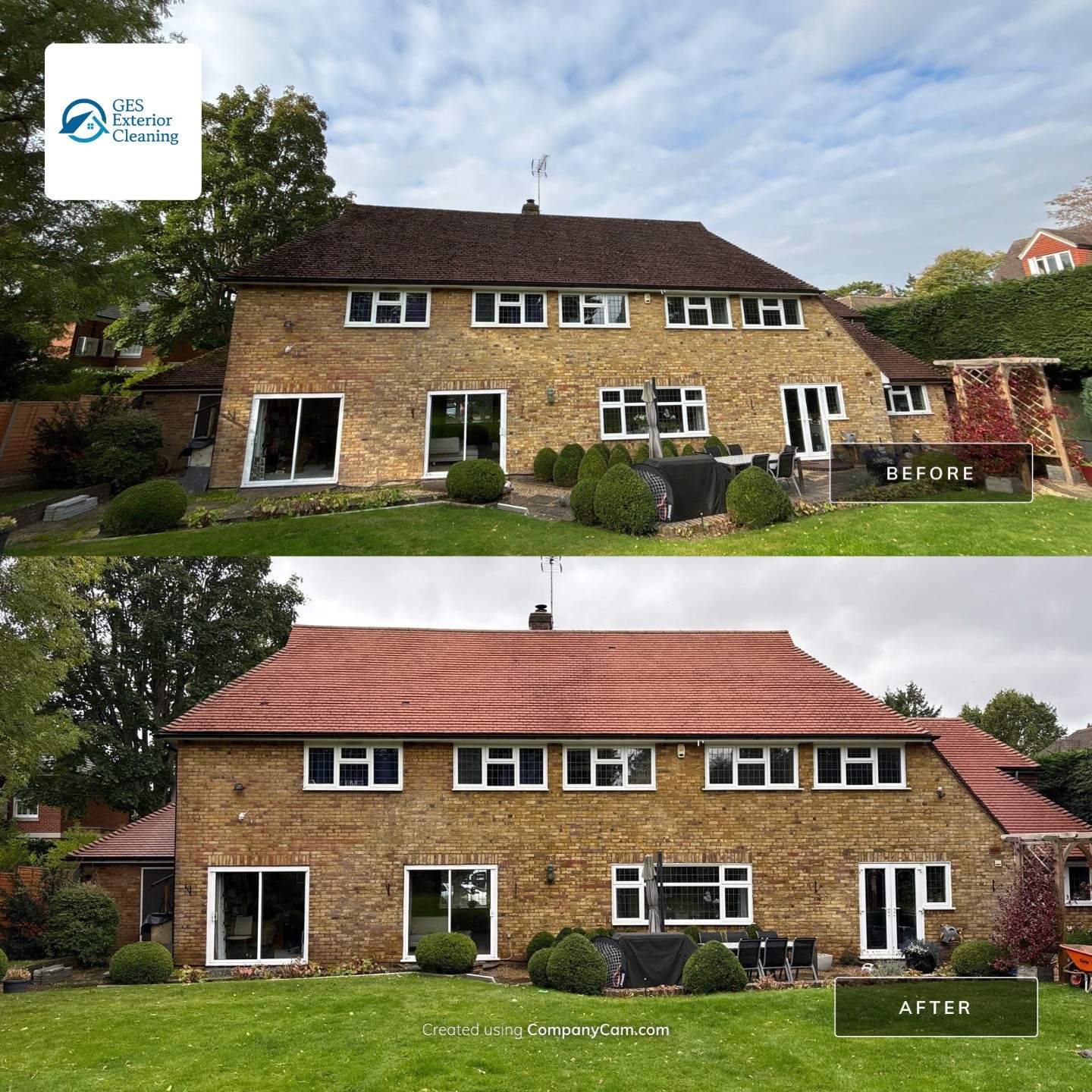 Roof Cleaning by Ges Exterior Cleaning ltd