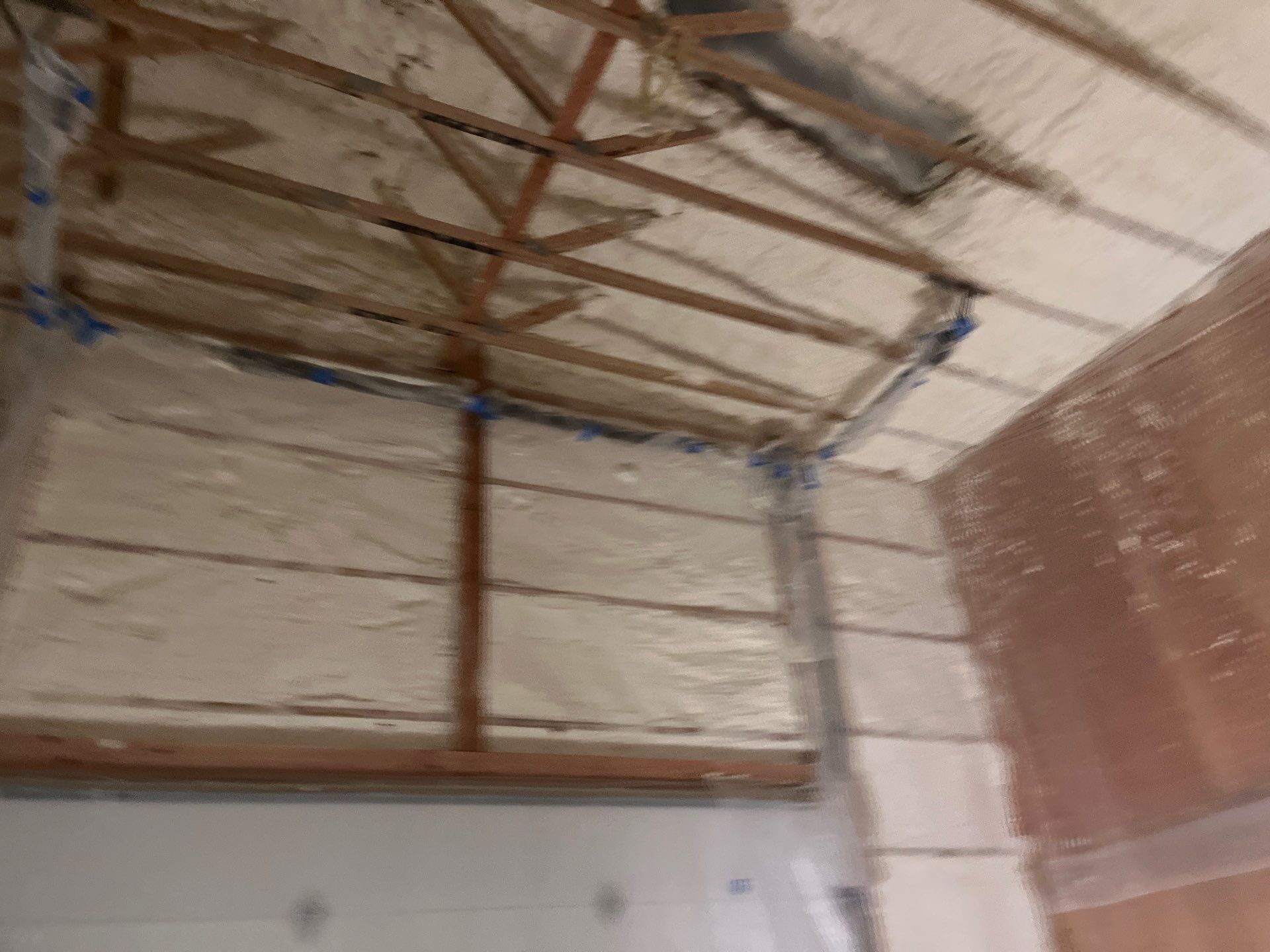 Open Cell Spray Foam to a Pole Barn by NYS Foam & Energy