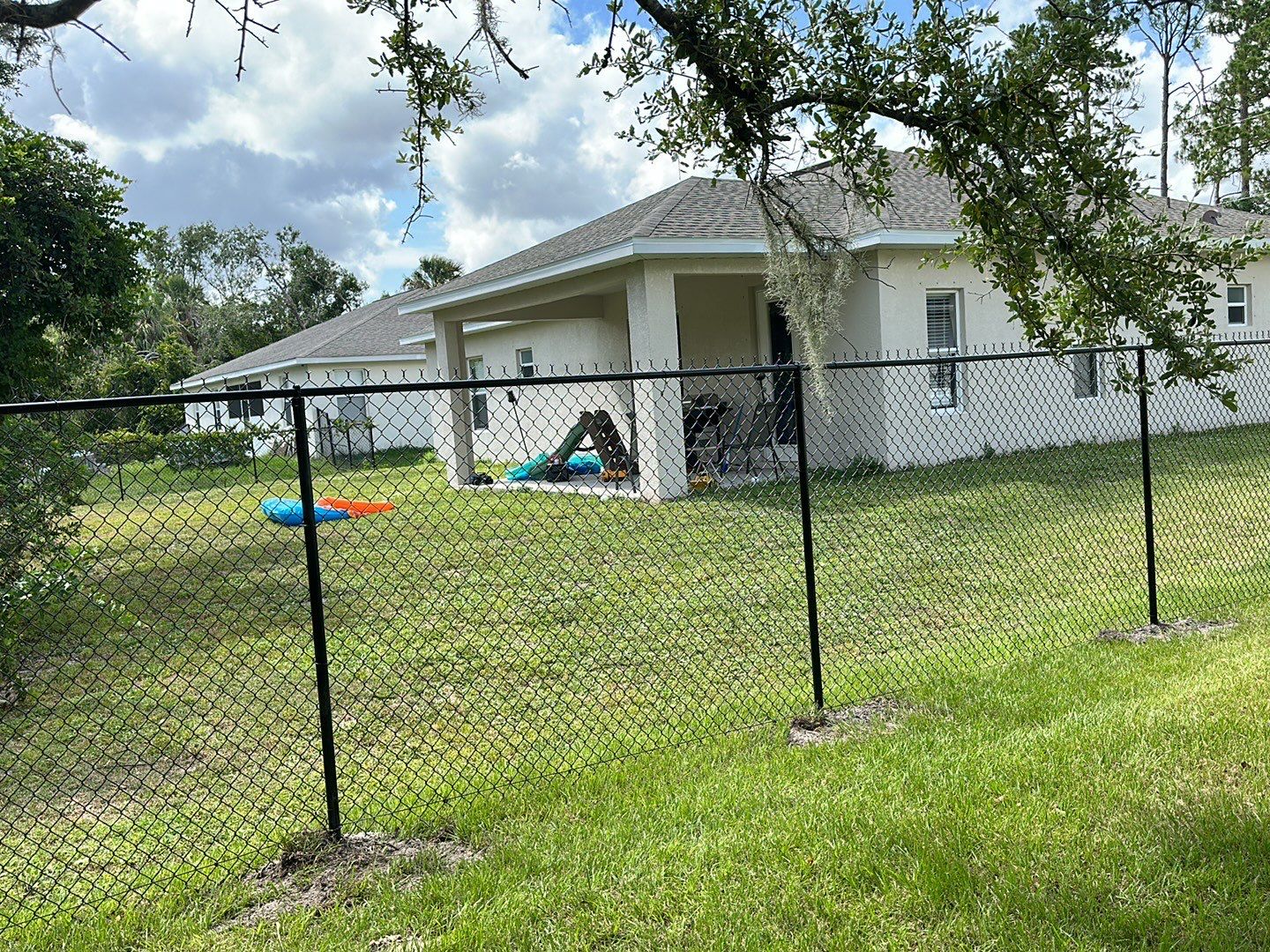 Chain-link Fence Installation using Chain-link Fence by Asap fence and gates, LLC
