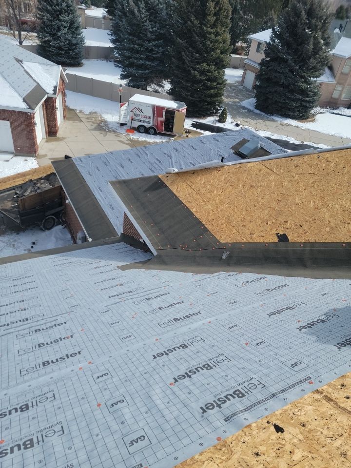 Residential Roofing Installation using GAF Timberline HDZ - Lifetime Shingle by The Roof Doctor