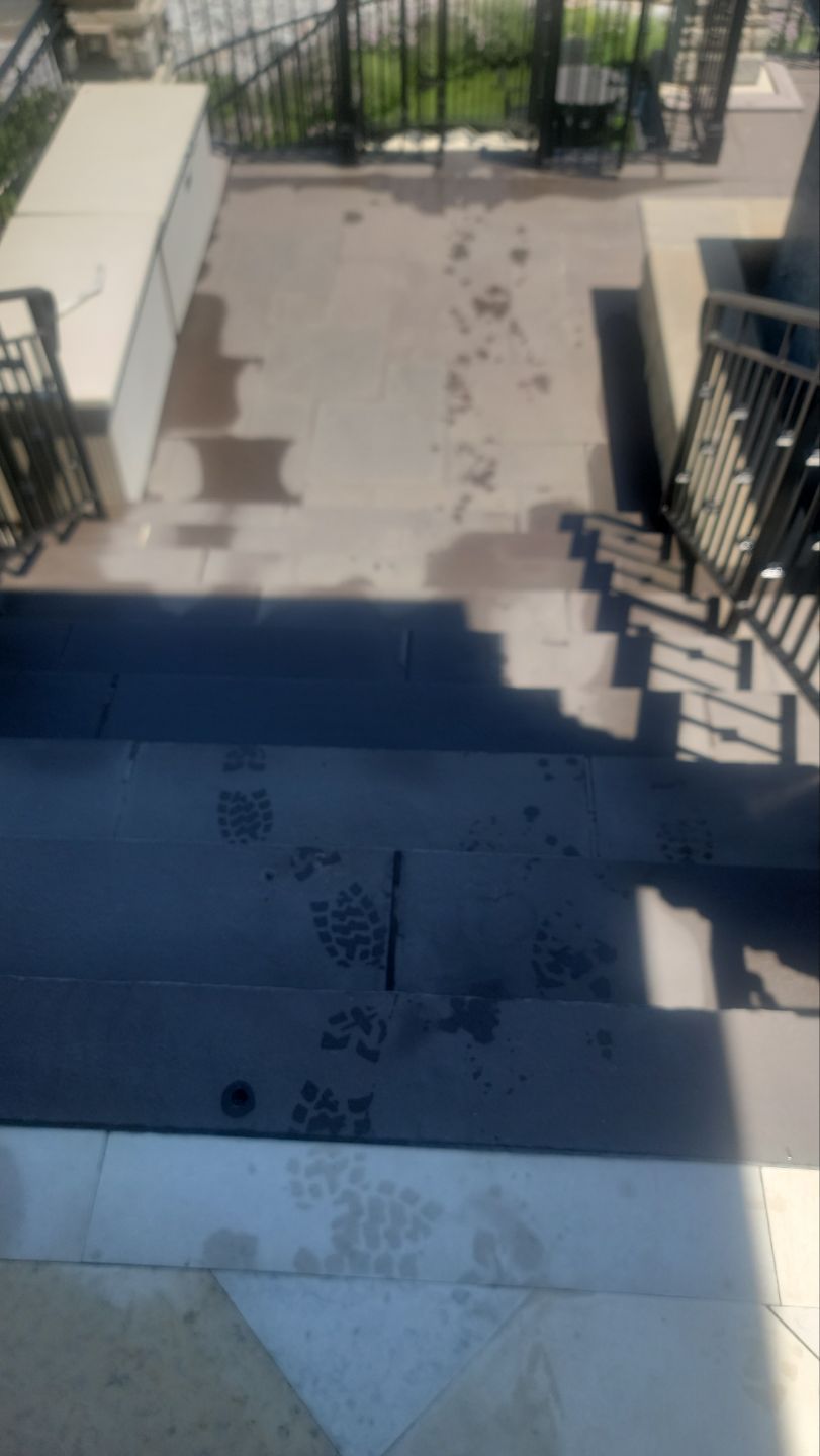 Brick paver clean, sand and seal.  using Surebond SB-1300 by Northern Power Washing LLC.