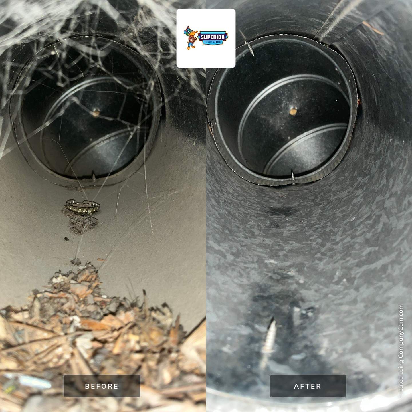 Air Duct Cleaning With a Vacuum Truck in Youngstown, OH by Superior Air Duct Cleaning