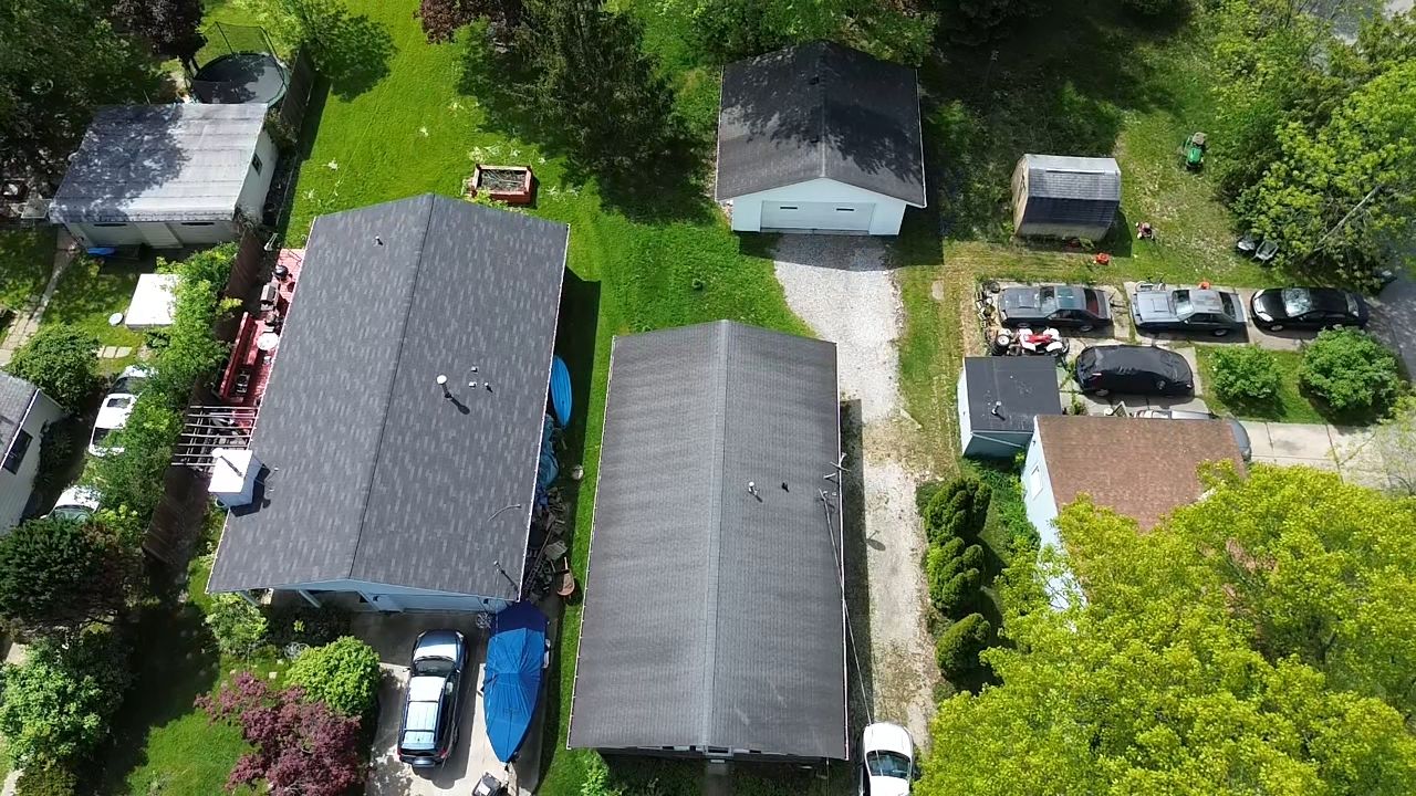 Atlas Pinnacle, Color, Coastal Granite, Drip Edge, Color, Birch White by Eagle Eye Roofing