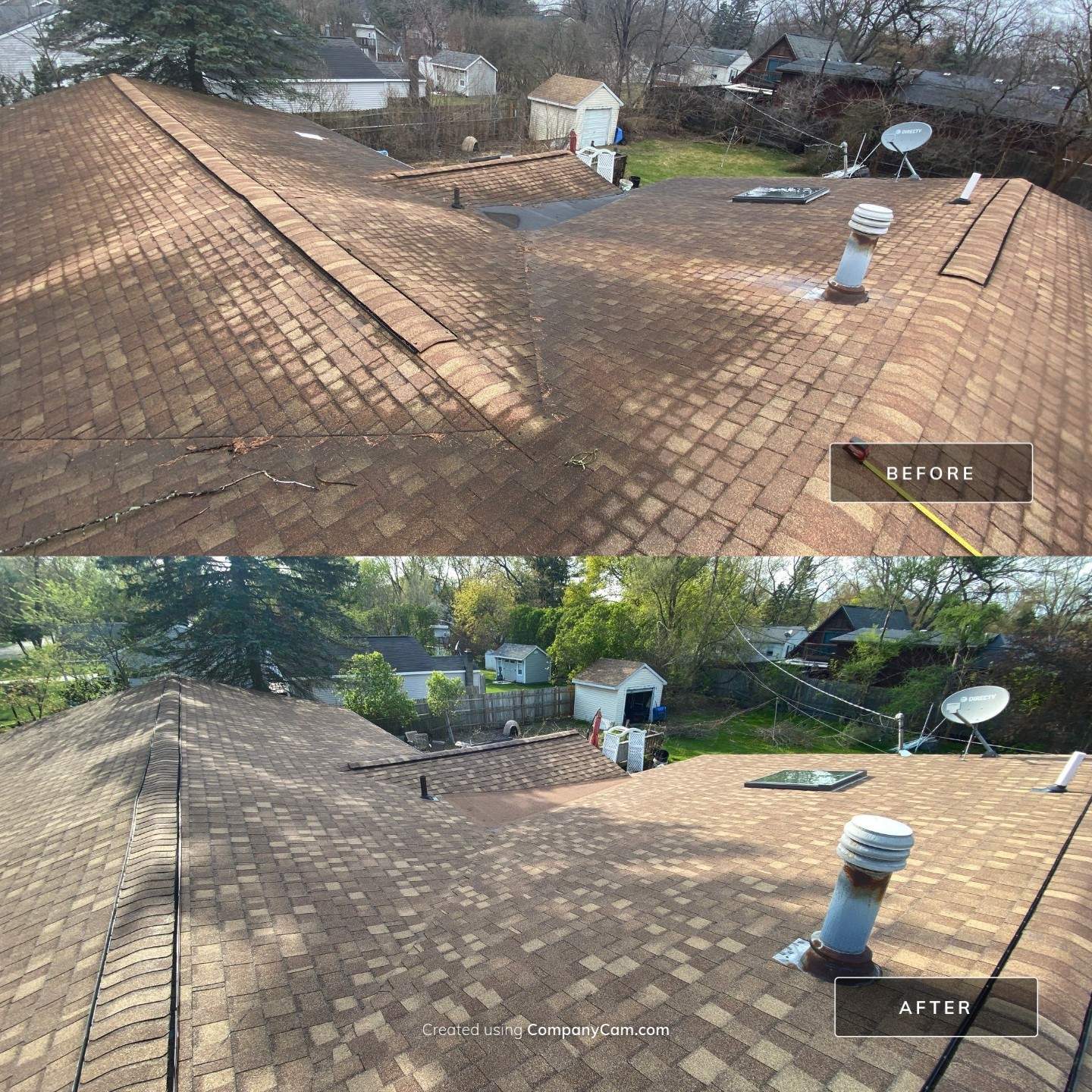 Roof Replacement using CertainTeed Landmark by 180 Contractors