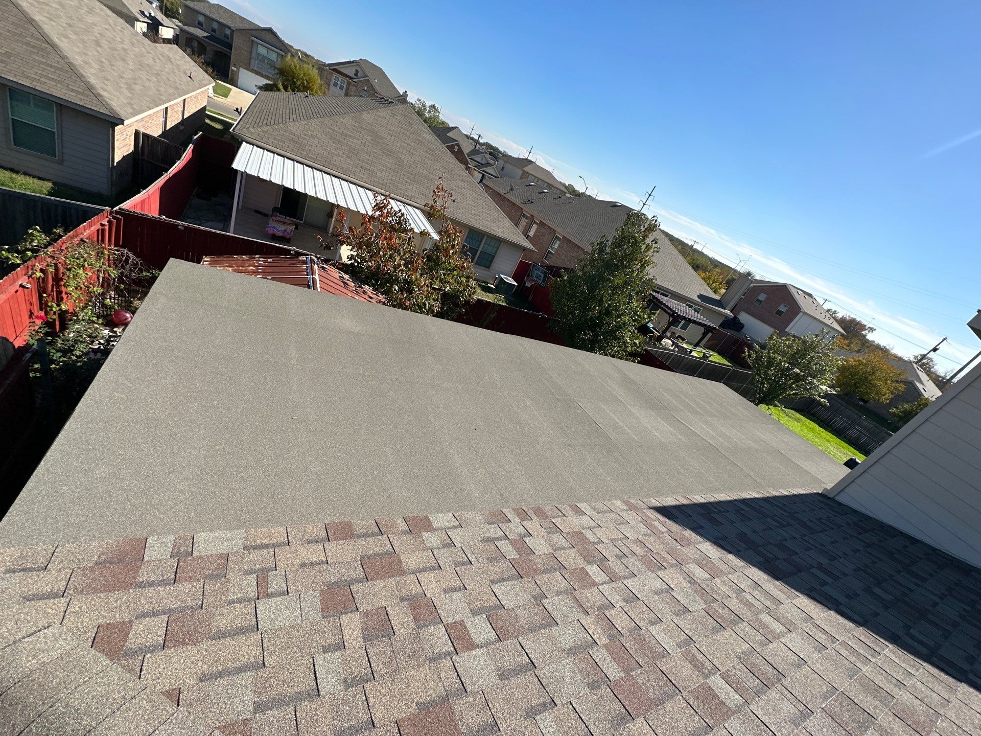 Upgraded roof to class 4 hail impact resistant by Becker Roofing and Exteriors