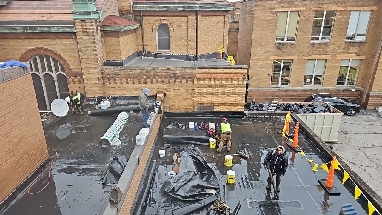 Commercial Roofing Repair using Repair by Absolute Roofing and Construction