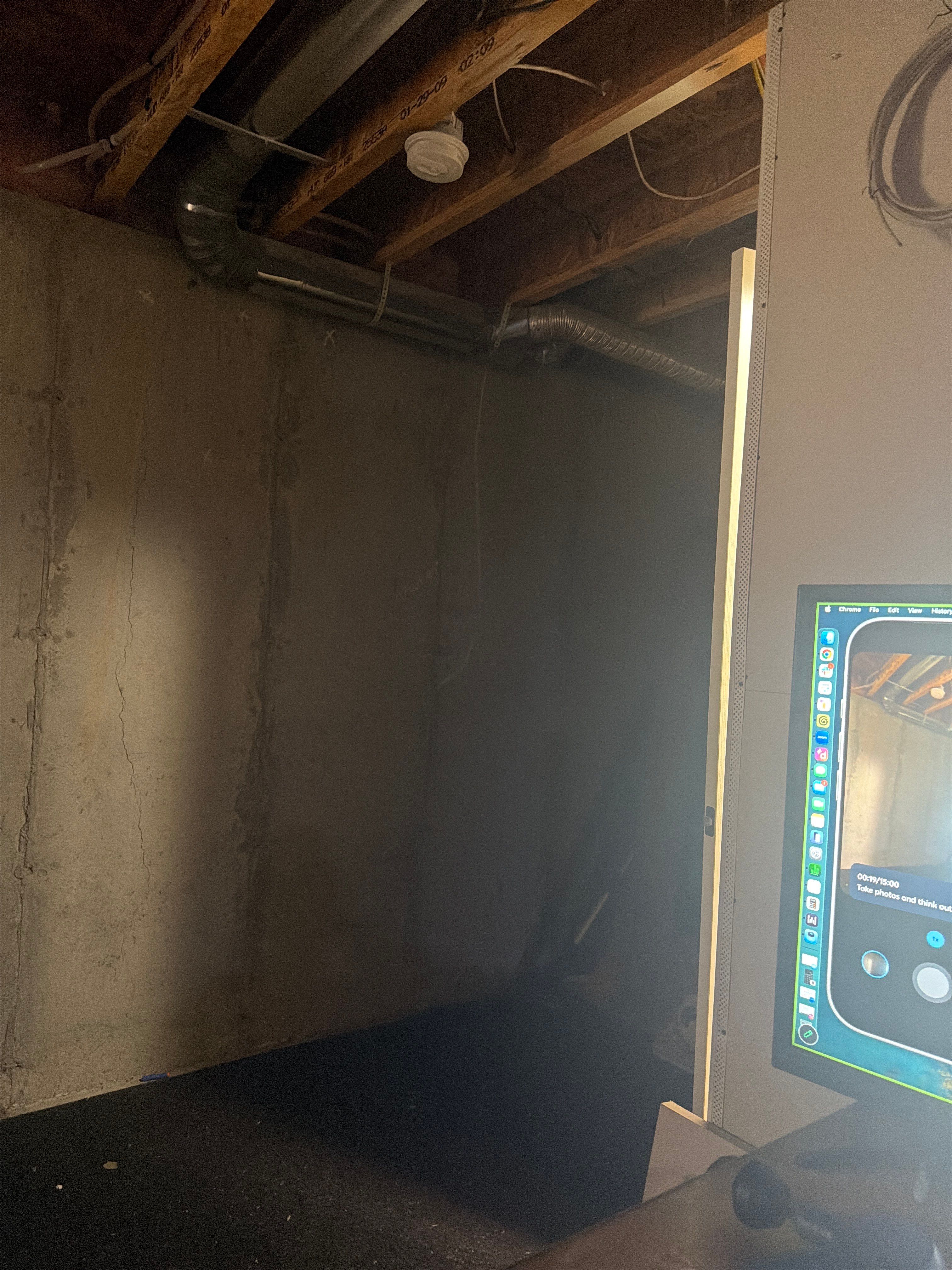 Mead Basement Renovation with HVAC and Electrical Rough-In Work by CompanyCam Sales Demo