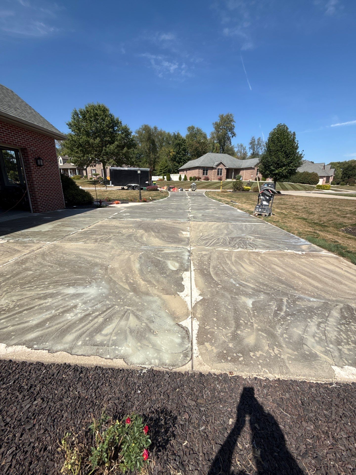 Driveway + Garage + Walkway Project in Meridian by Floors in a Day, Inc