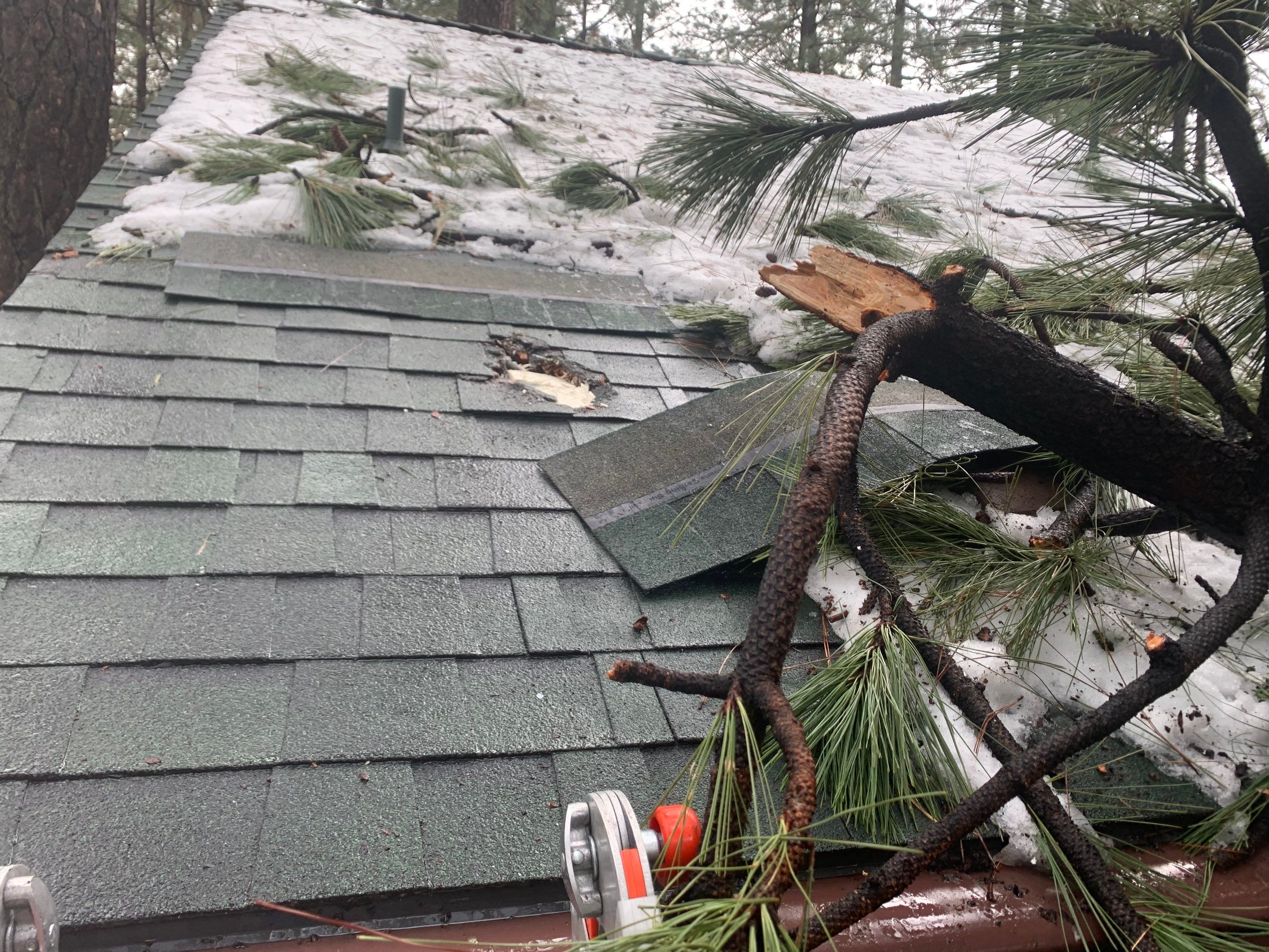 Residential Roofing Repair using Owens Corning Roofing Shingles by Byers Enterprises 