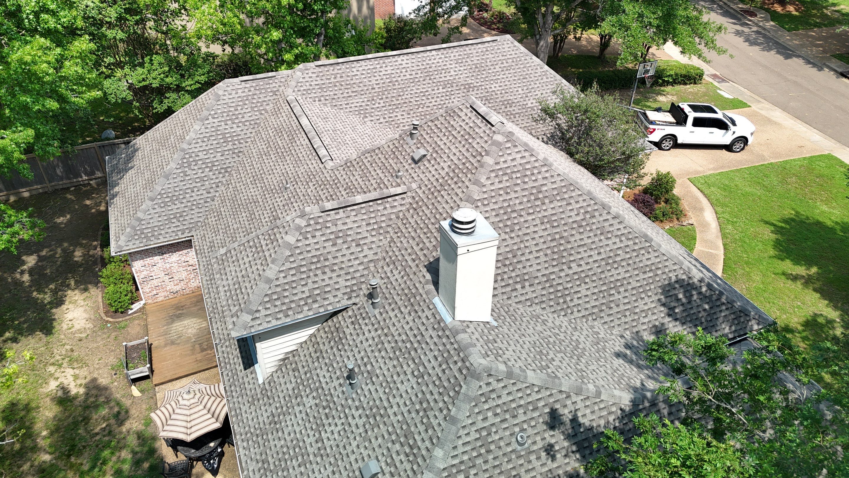 GAF 50-Year Weathered Wood  by Roberson Construction LLC