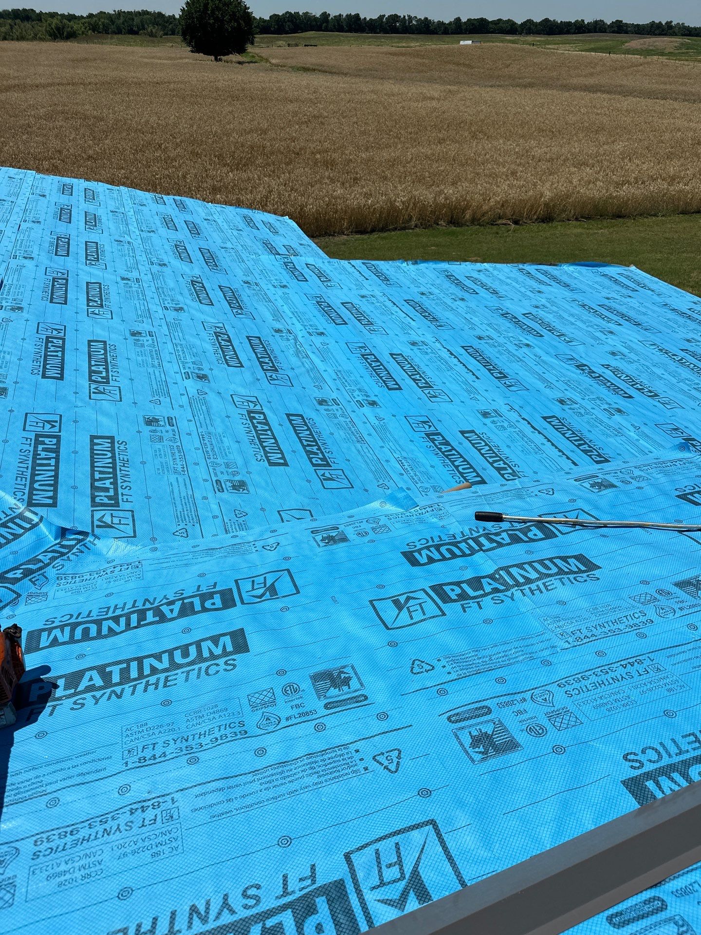 Metal Roofing using R-Panel Metal by Castillo Roofing