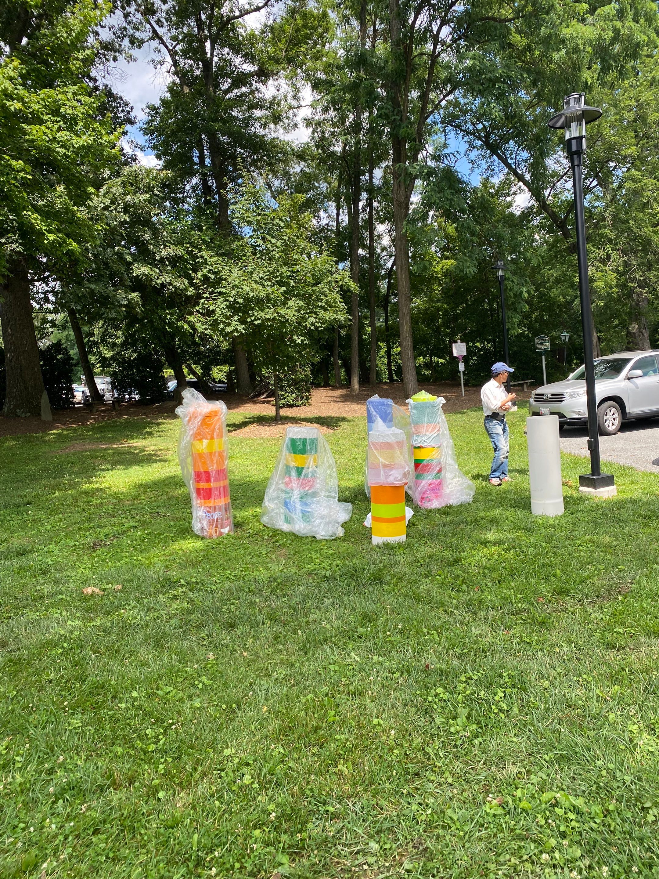 Indoor & Outdoor Art Installation by The Smet Companies, LLC