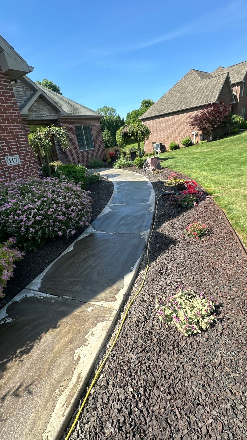 Driveway + Garage + Walkway Project in Meridian by Floors in a Day, Inc