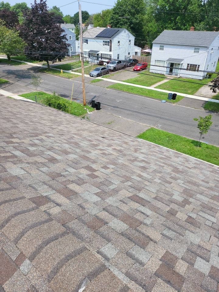 Residential Roofing Installation using Owens Corning Duration Driftwood by A Plus Exterior