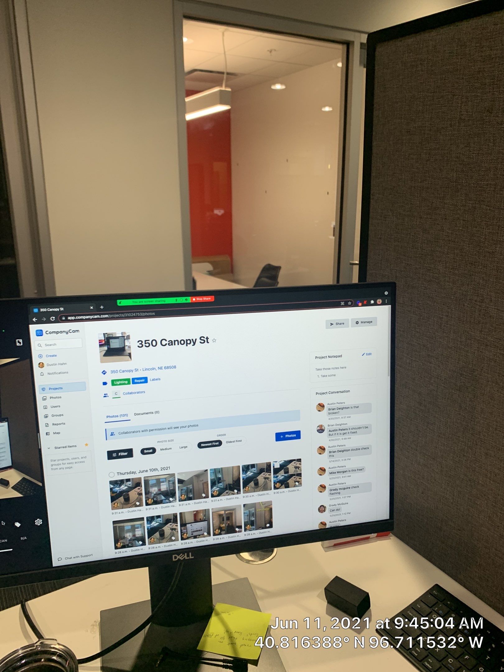 Test by CompanyCam Sales Demo