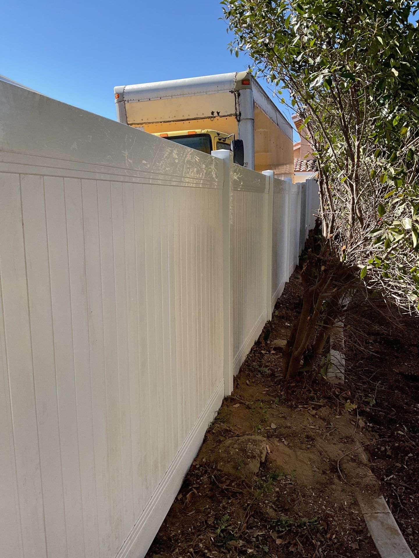 Fence Installation using Vinyl by Fence Guys Inc.