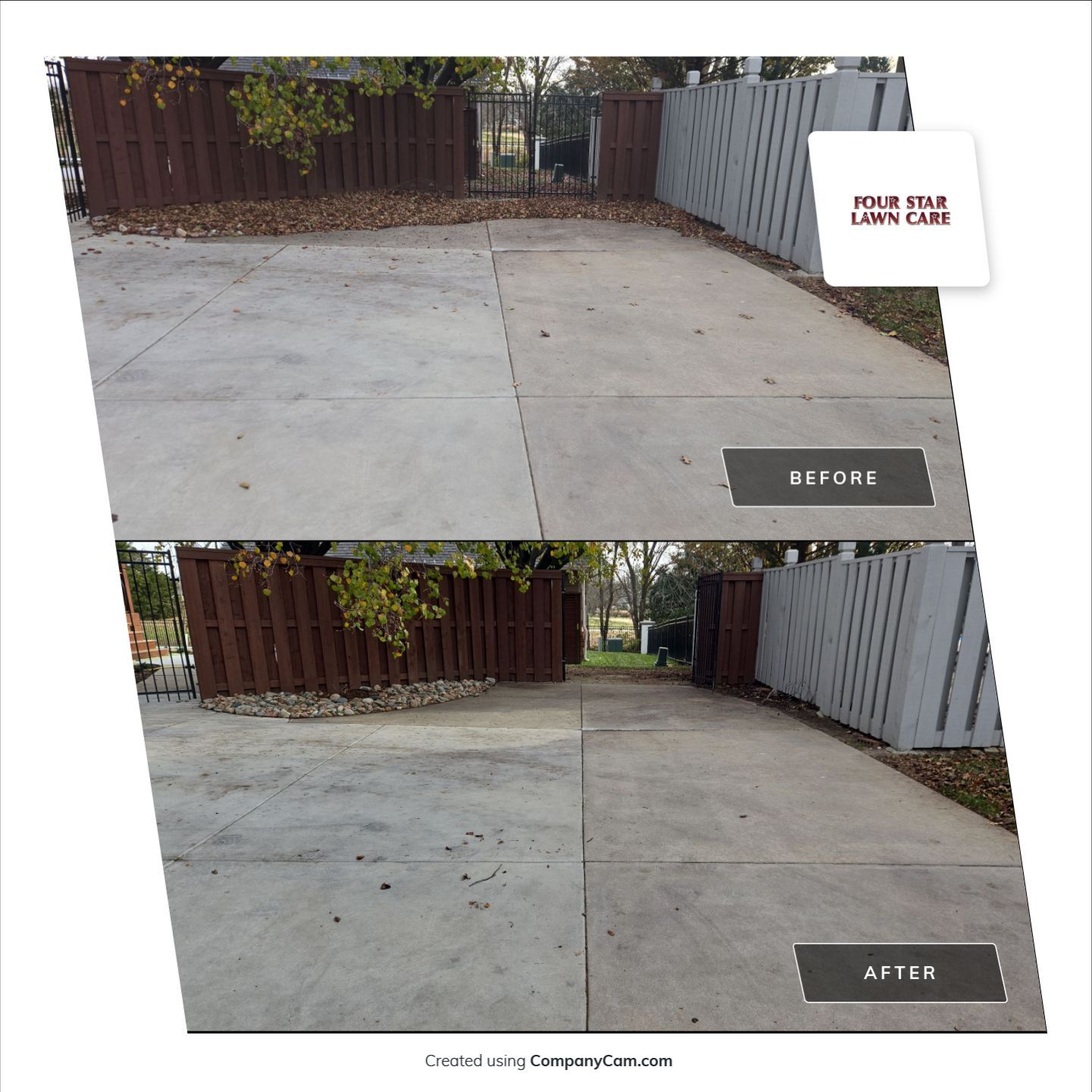 Project in Wichita by Four Star Lawn Care