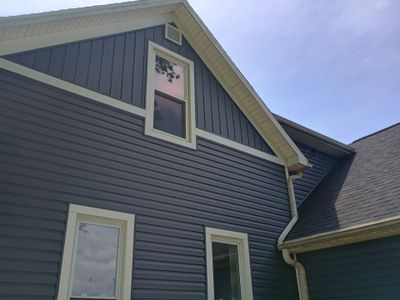 Roof/Siding/Gutter installation using Owens Corning Duration Onyx Black