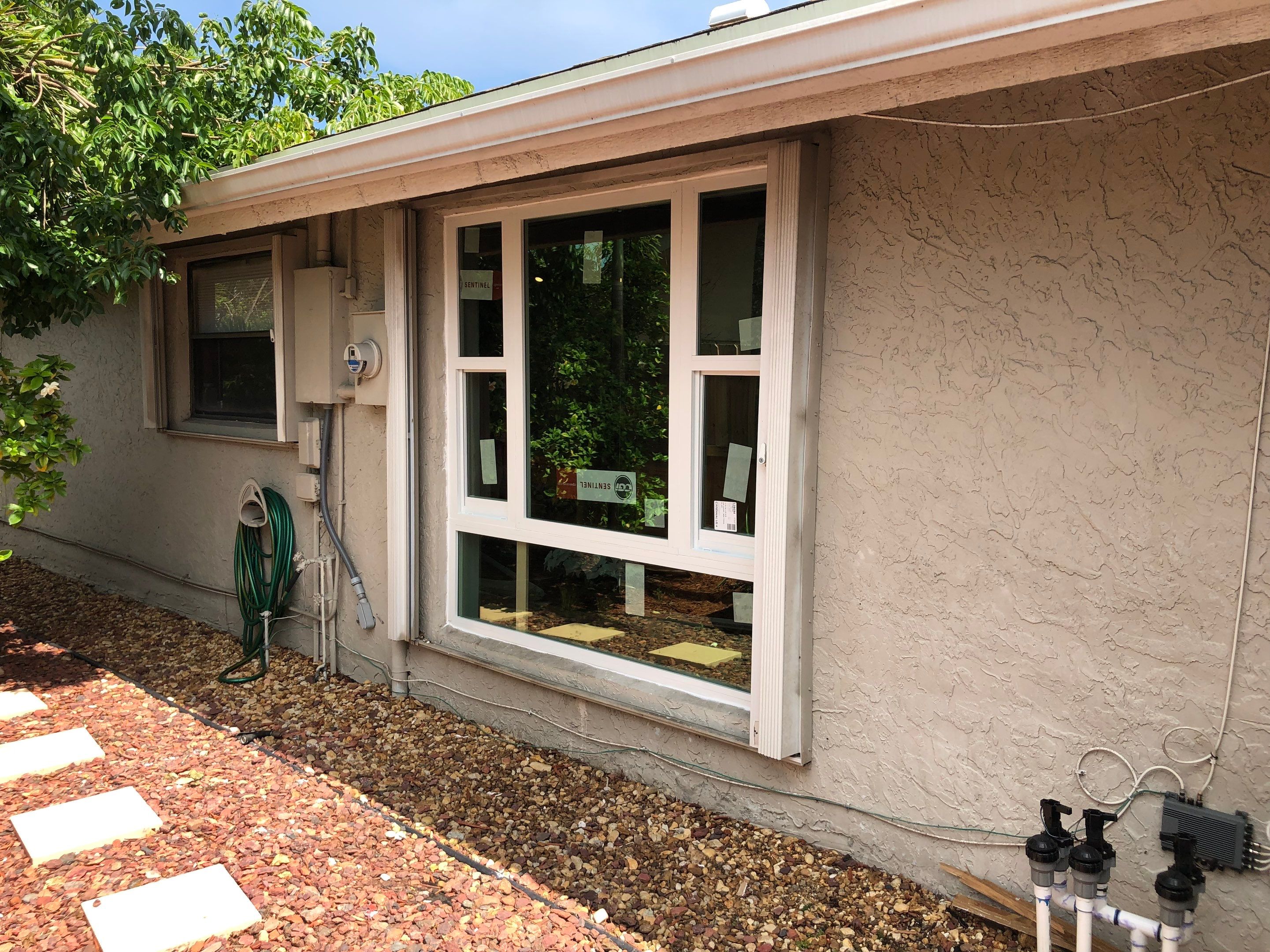 Impact Window Installation & Sliding Glass Door to Window Conversion – Coconut Creek, FL by The Door Doctor of South Florida, Inc.