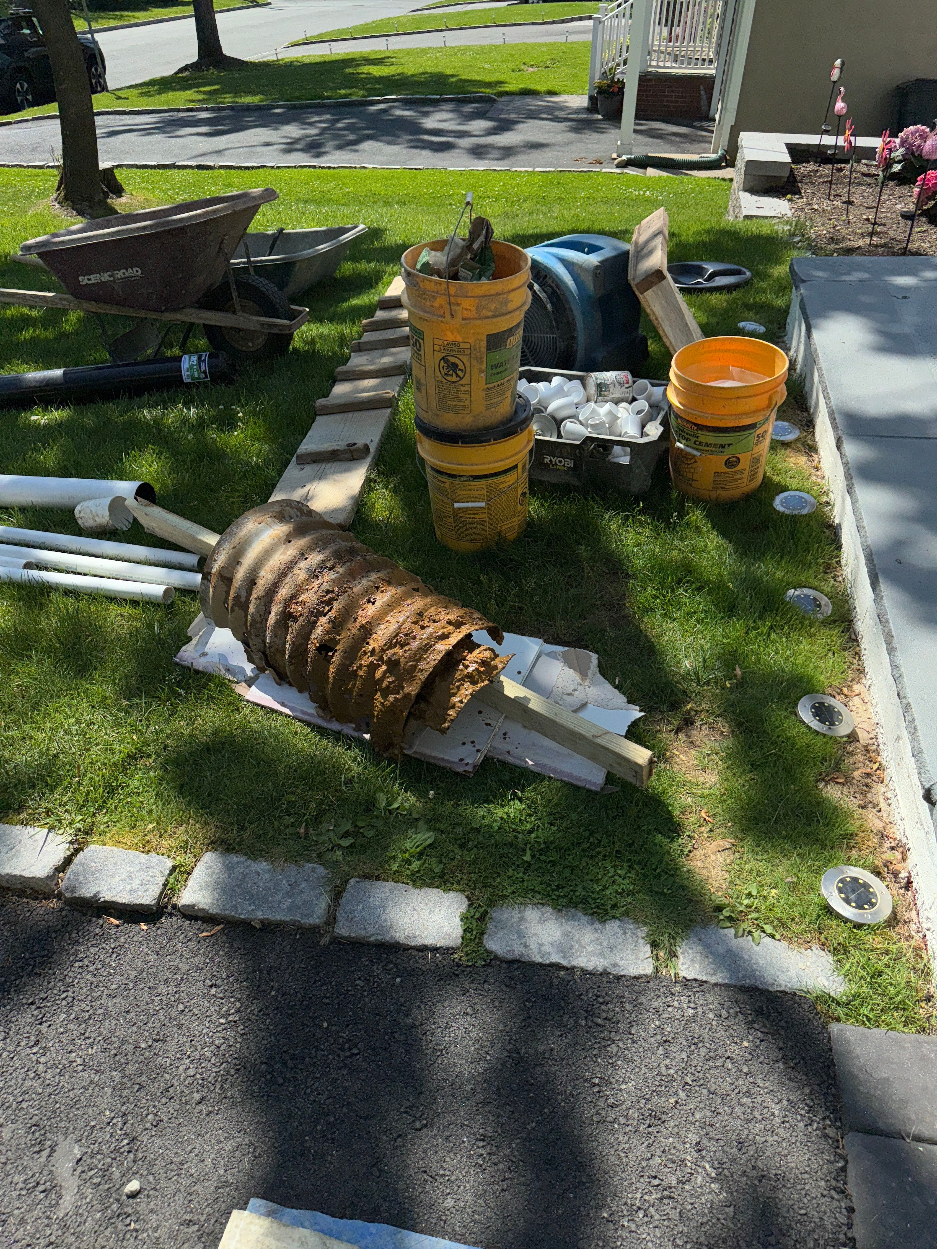 Interior French Drain Livingston NJ by Pure Service Pro, LLC 