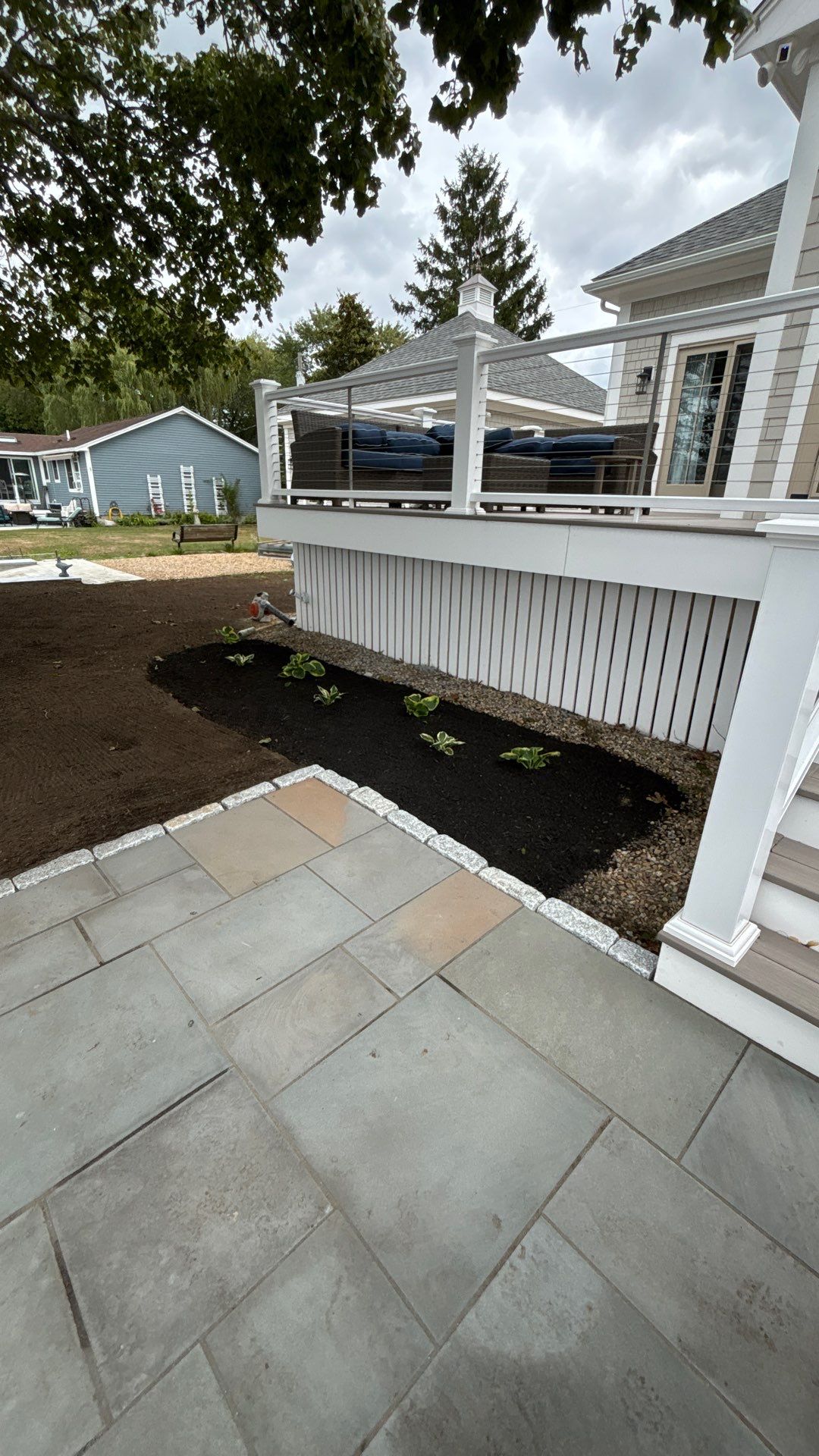 Beautiful Re-disgn by the water in Danvers MA  by Cole Landscaping Inc