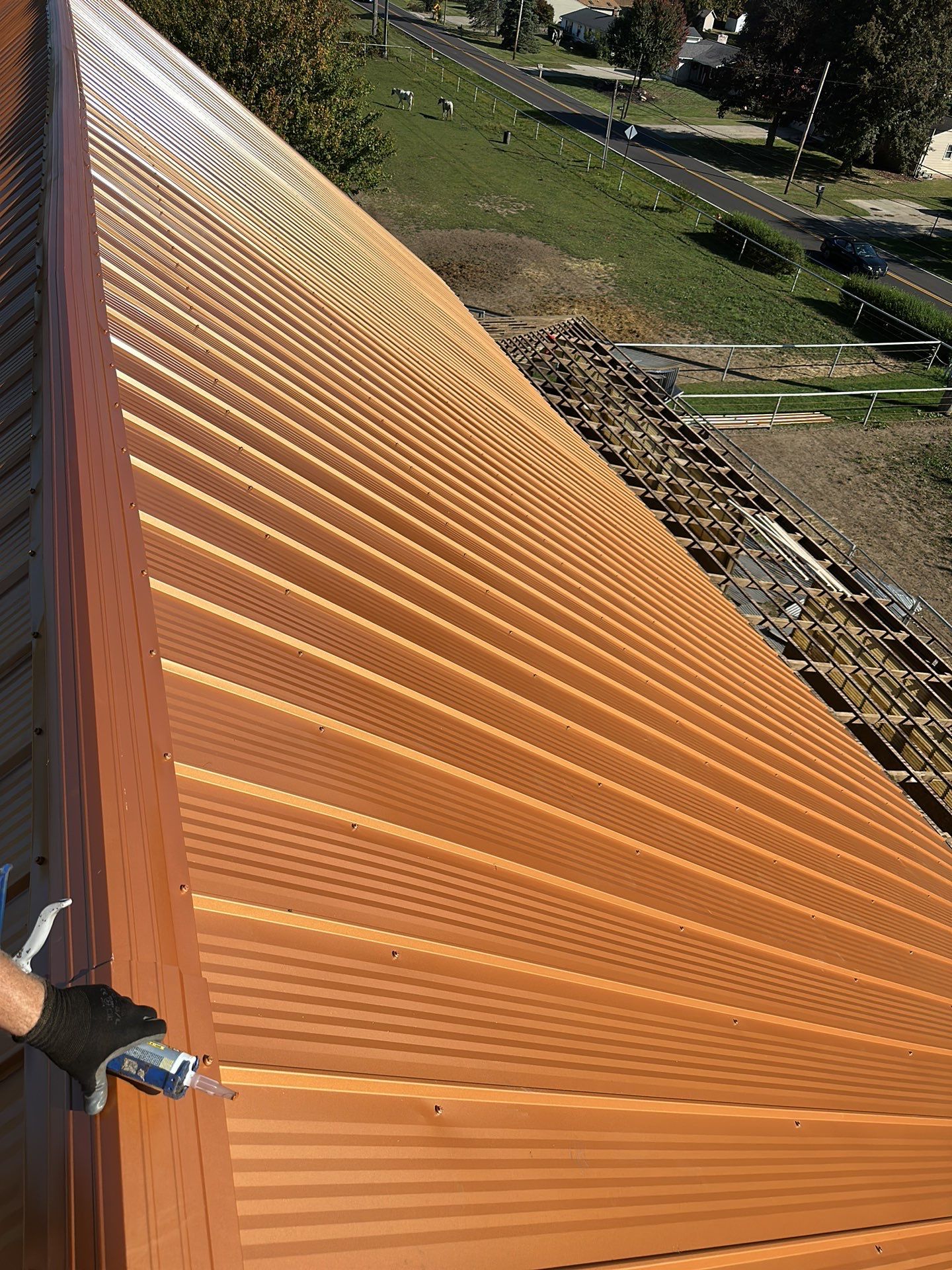 Weather Max, Color: Copper Metallic by Eagle Eye Roofing