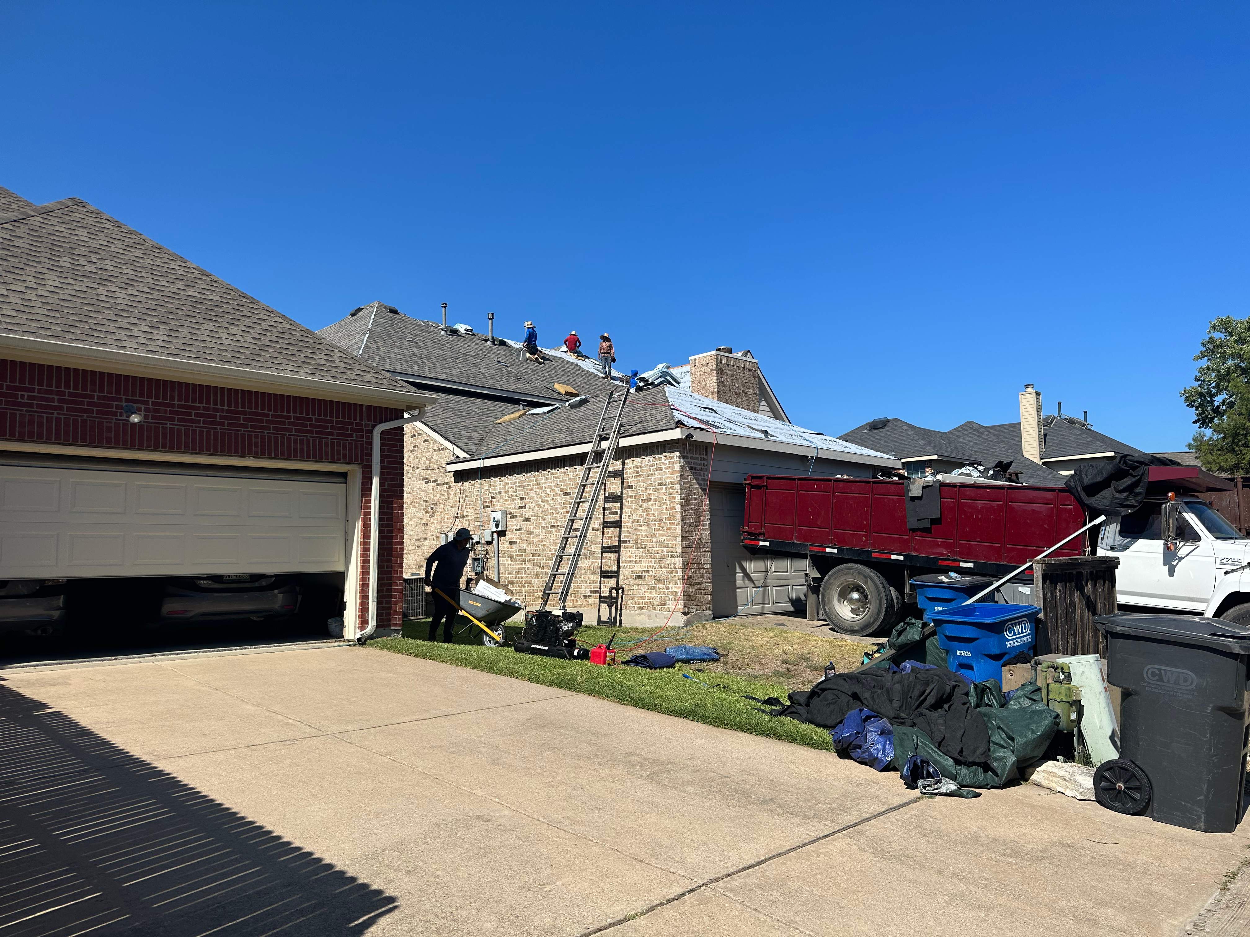 Property Repairs After Hail Storm Plano Texas by Eminent Roofing & Auto Hail Repair