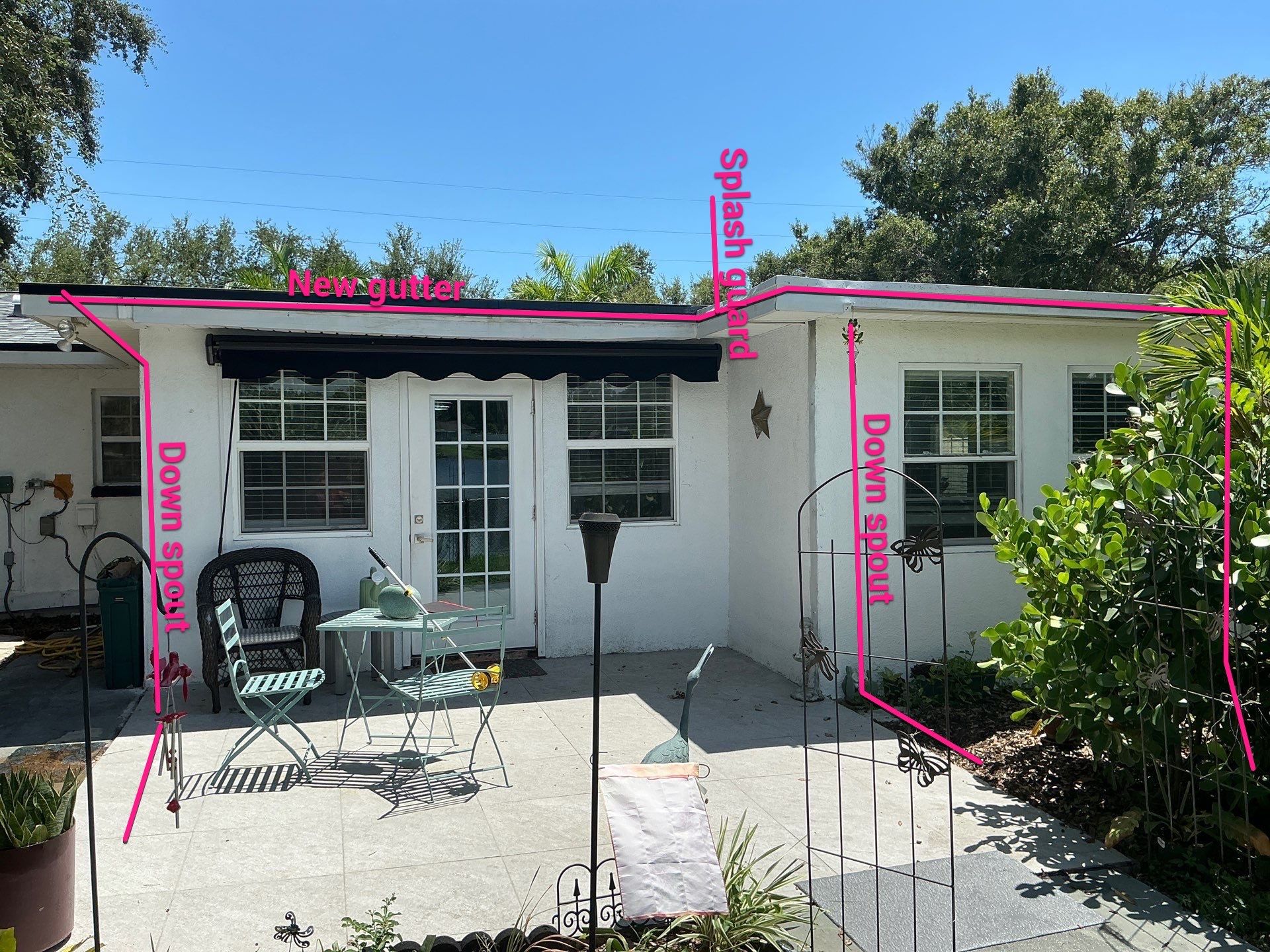 Gutter and Downspout Installation in Saint Petersburg FL by Gutter Professor by Gutter Professors