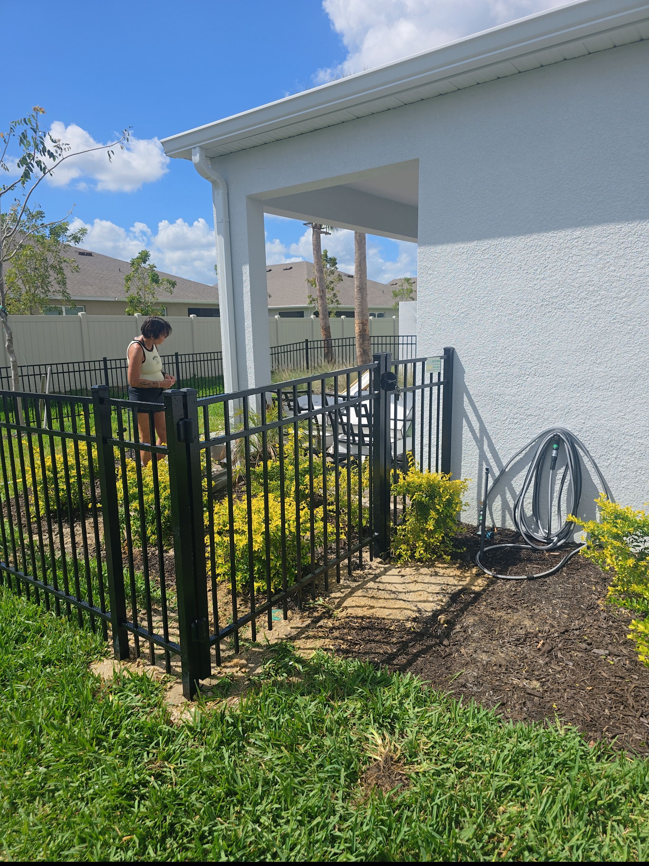 Aluminum Fence in West Port by True Fence LLC
